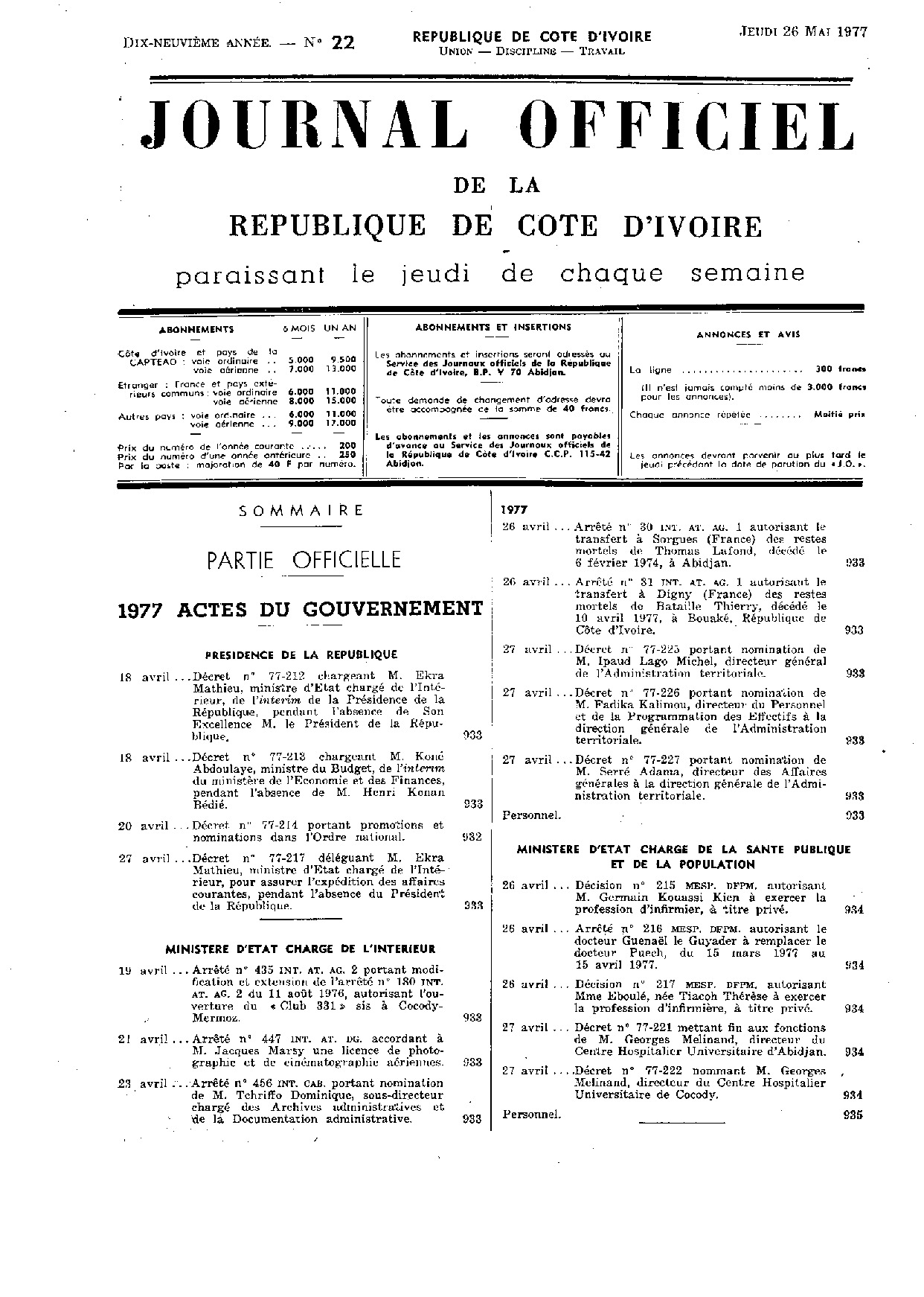 JO 1977-022