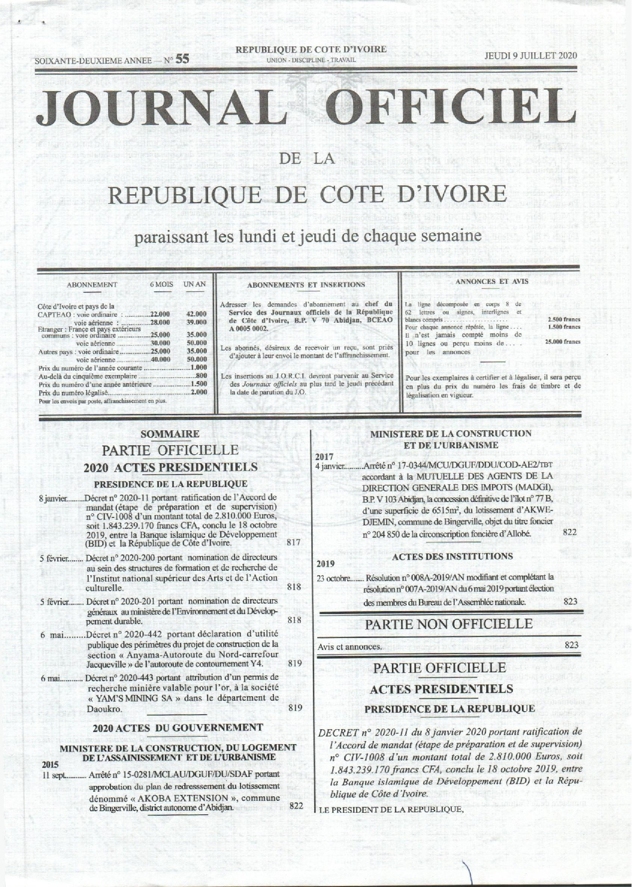 JO 2020-055