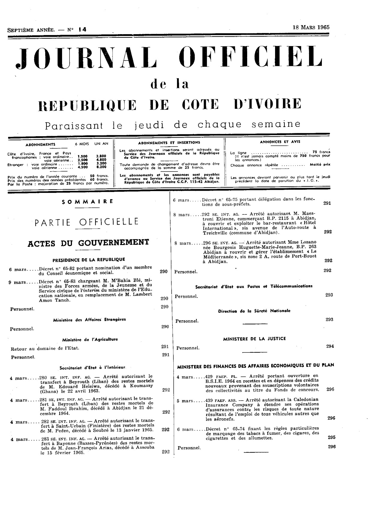 JO 1965-014