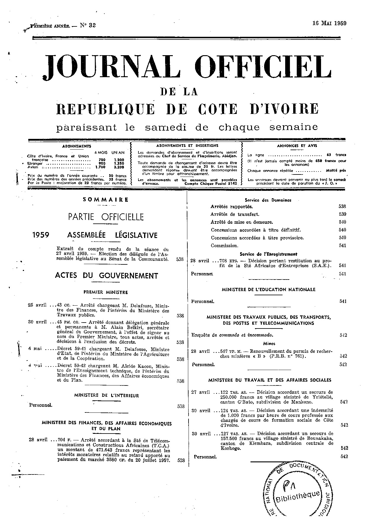 JO 1959-032