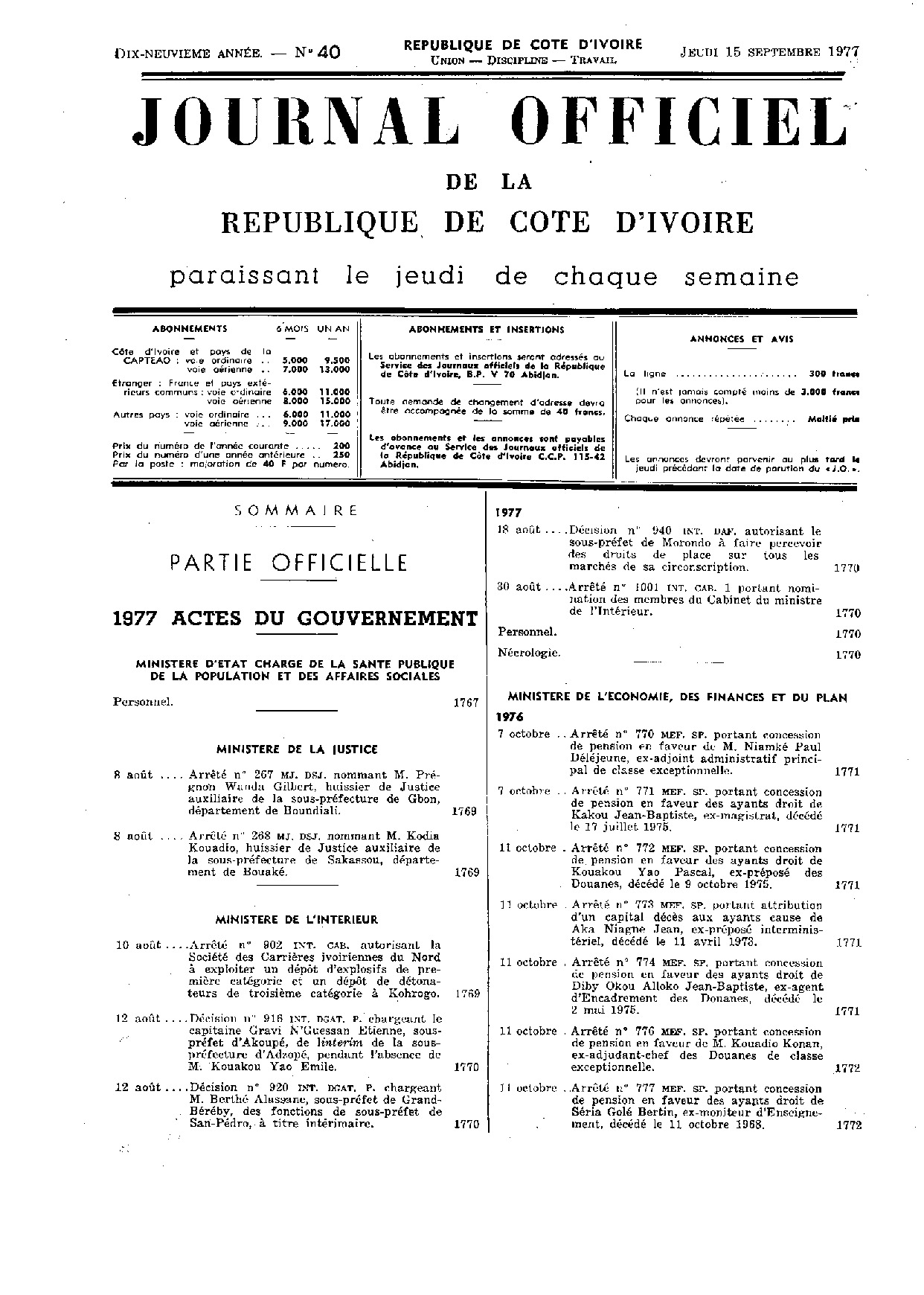JO 1977-040