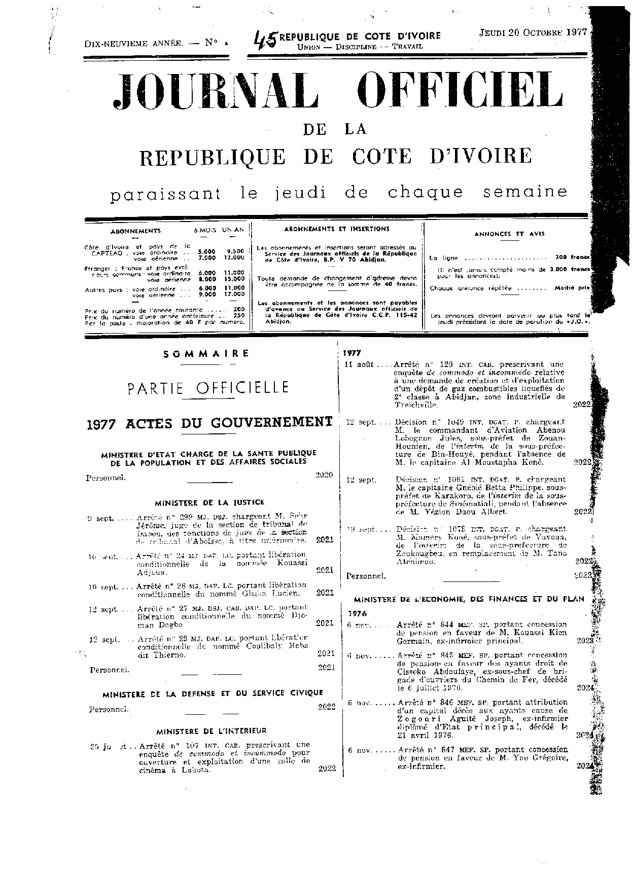 JO 1977-045