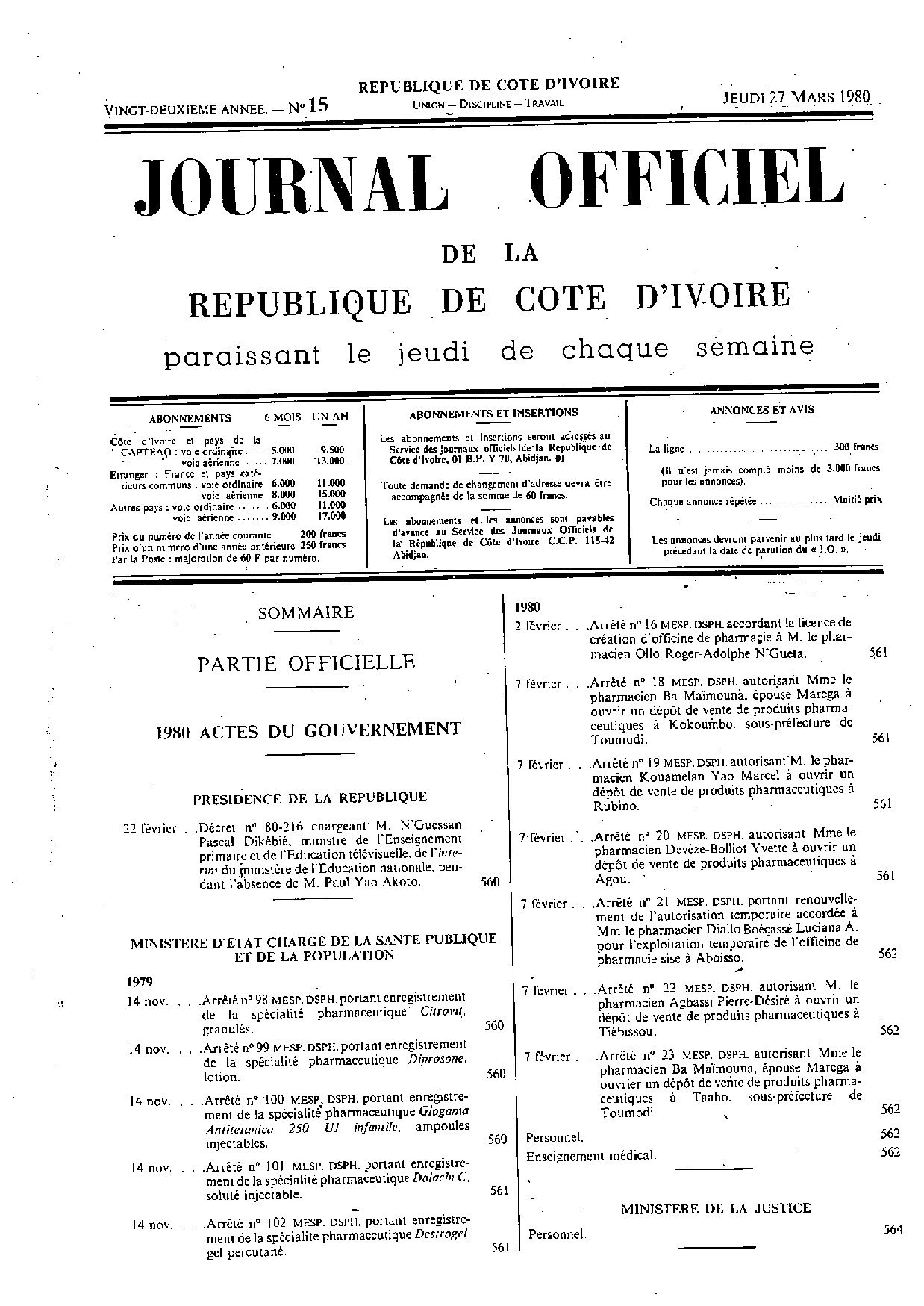 JO 1980-015