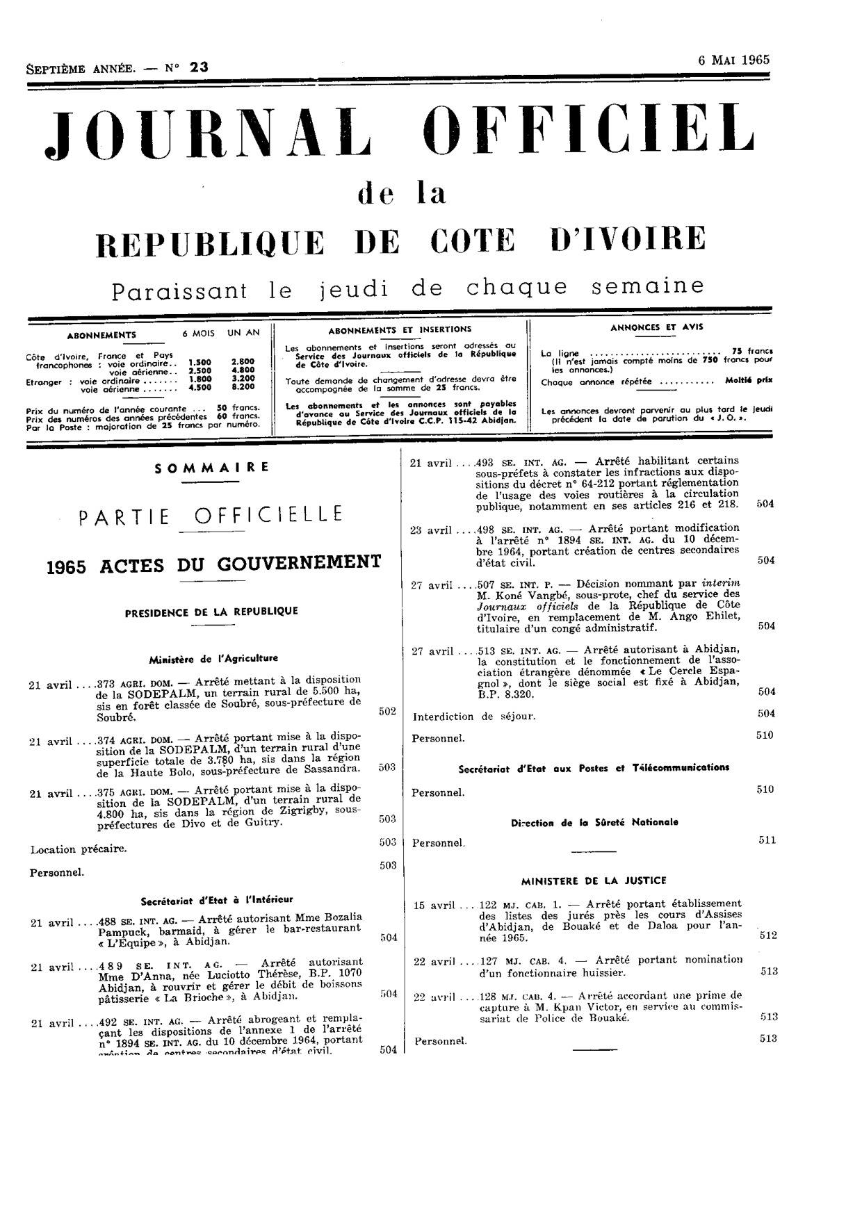 JO 1965-023