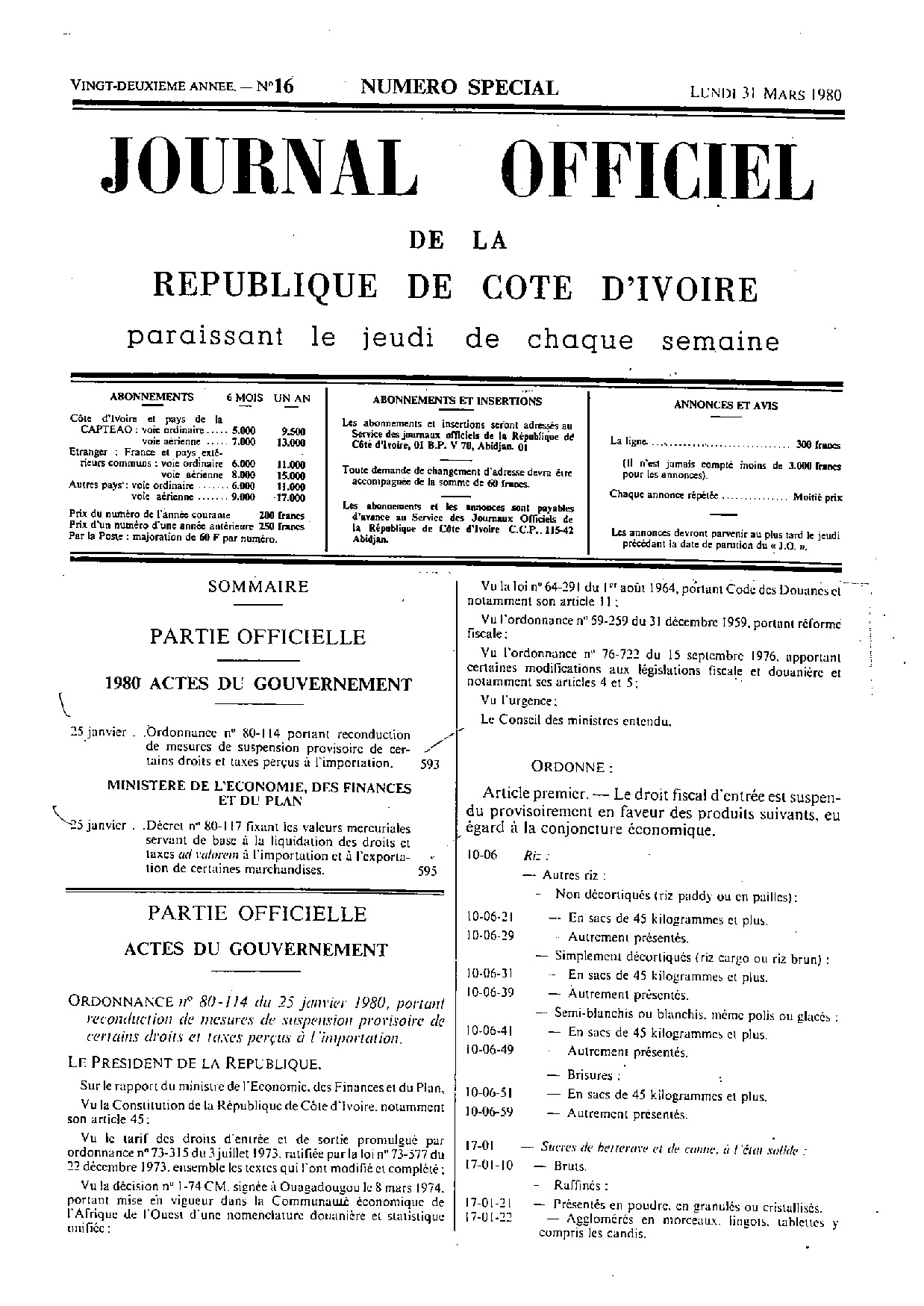 JO 1980-016