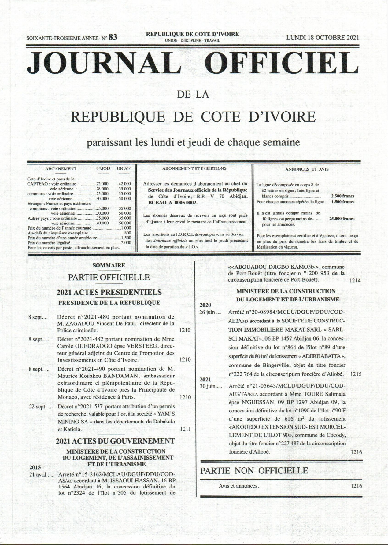 JO 2021-083