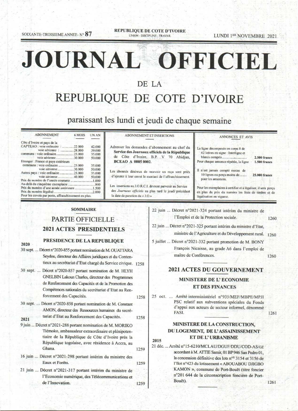 JO 2021-087