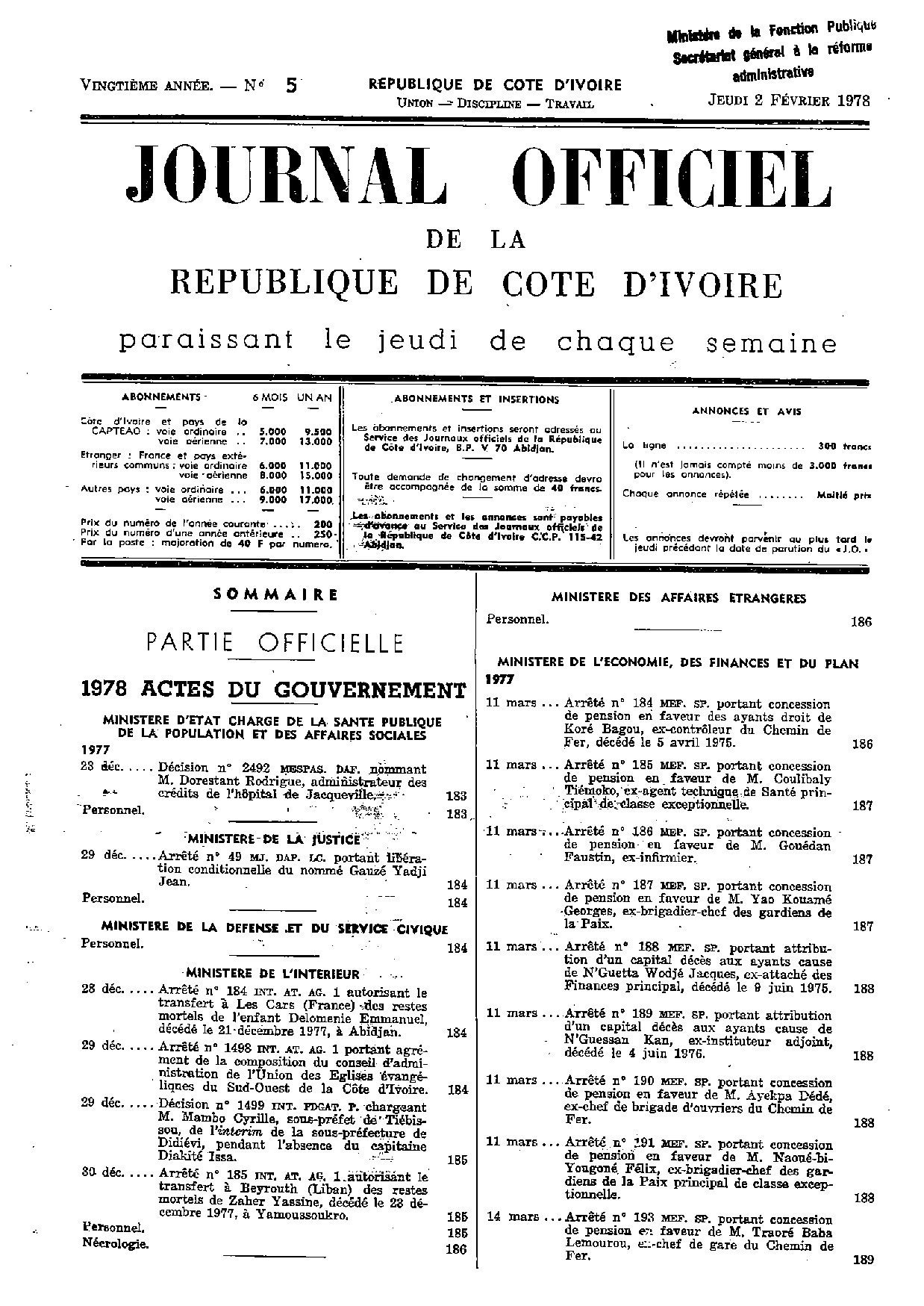 JO 1978-005