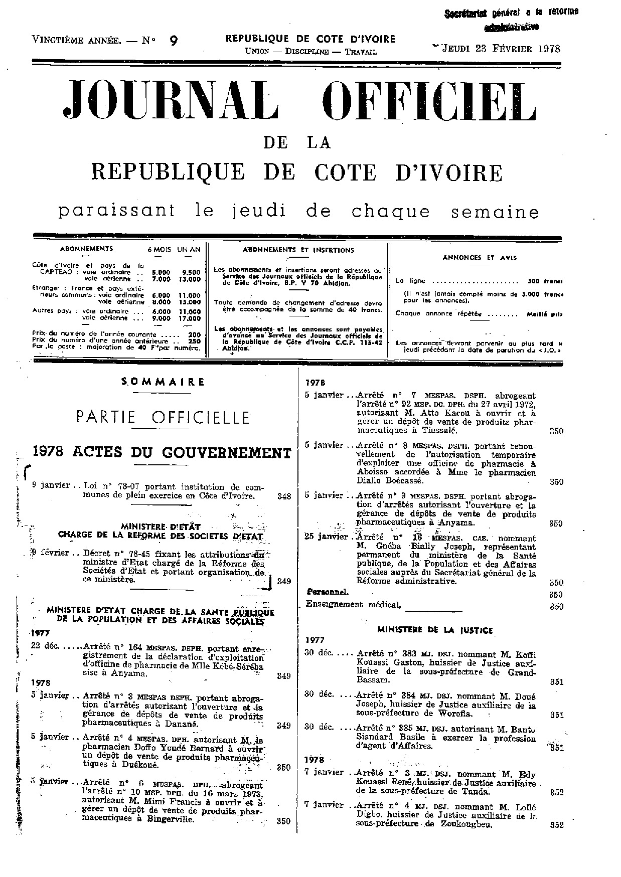 JO 1978-009