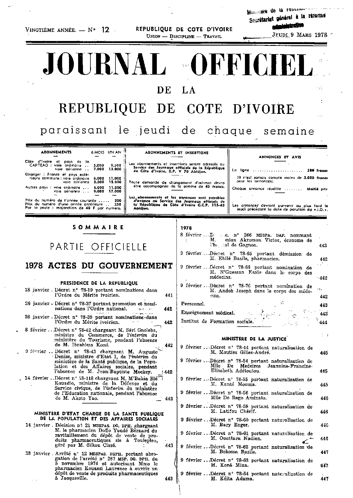 JO 1978-012