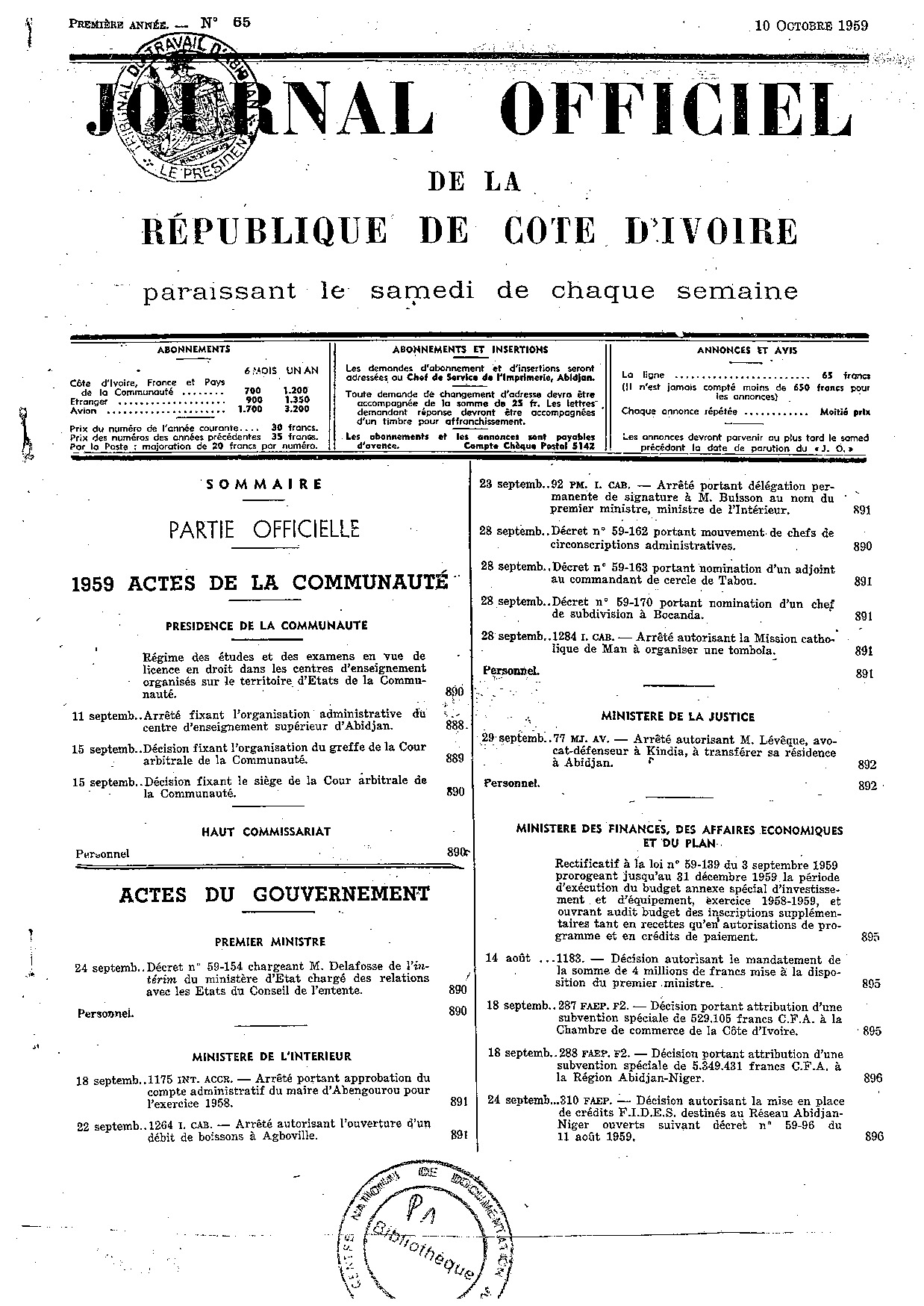 JO 1959-065