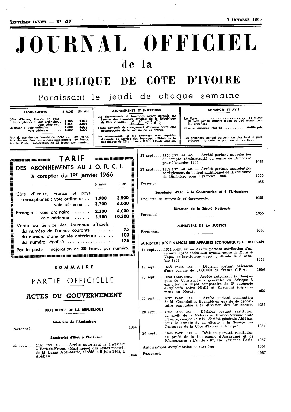 JO 1965-047