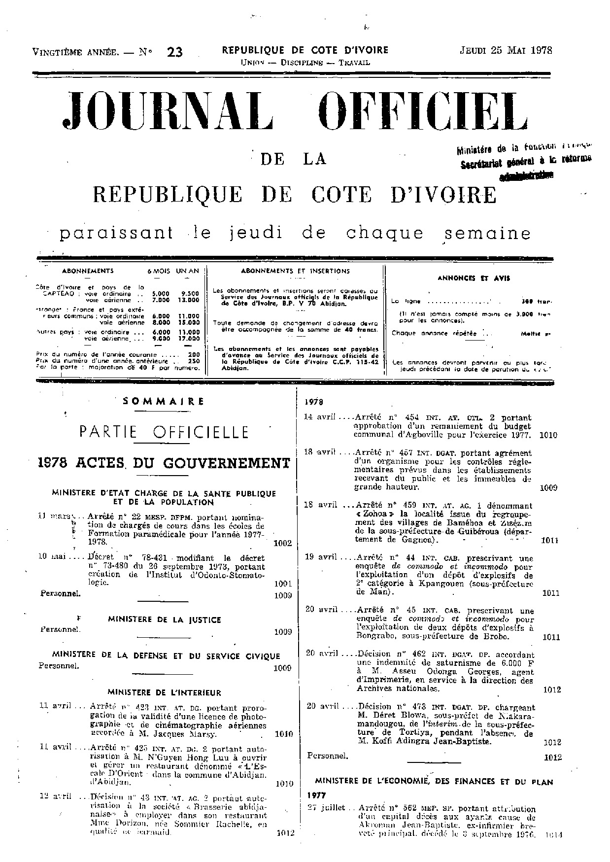 JO 1978-023