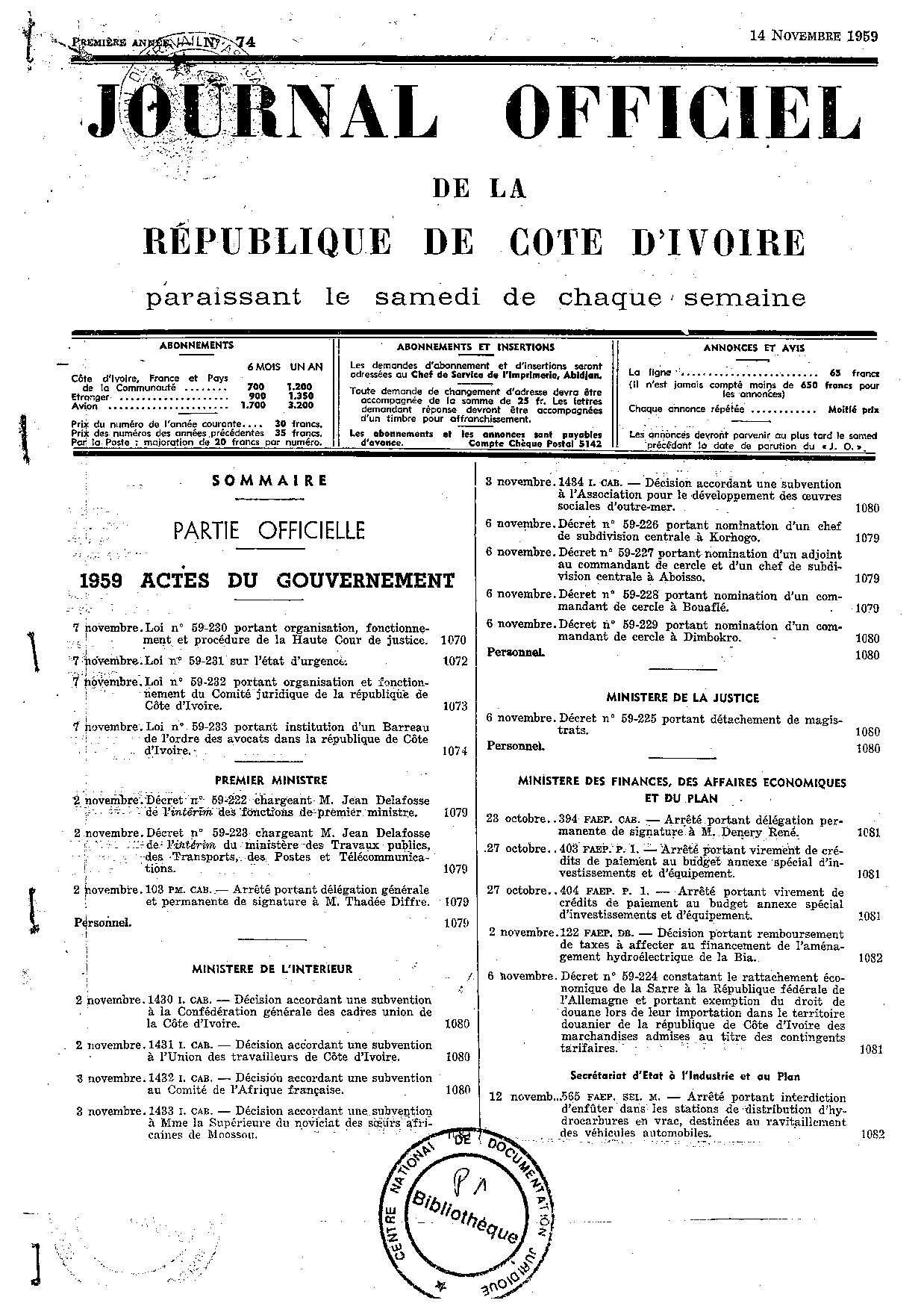 JO 1959-074