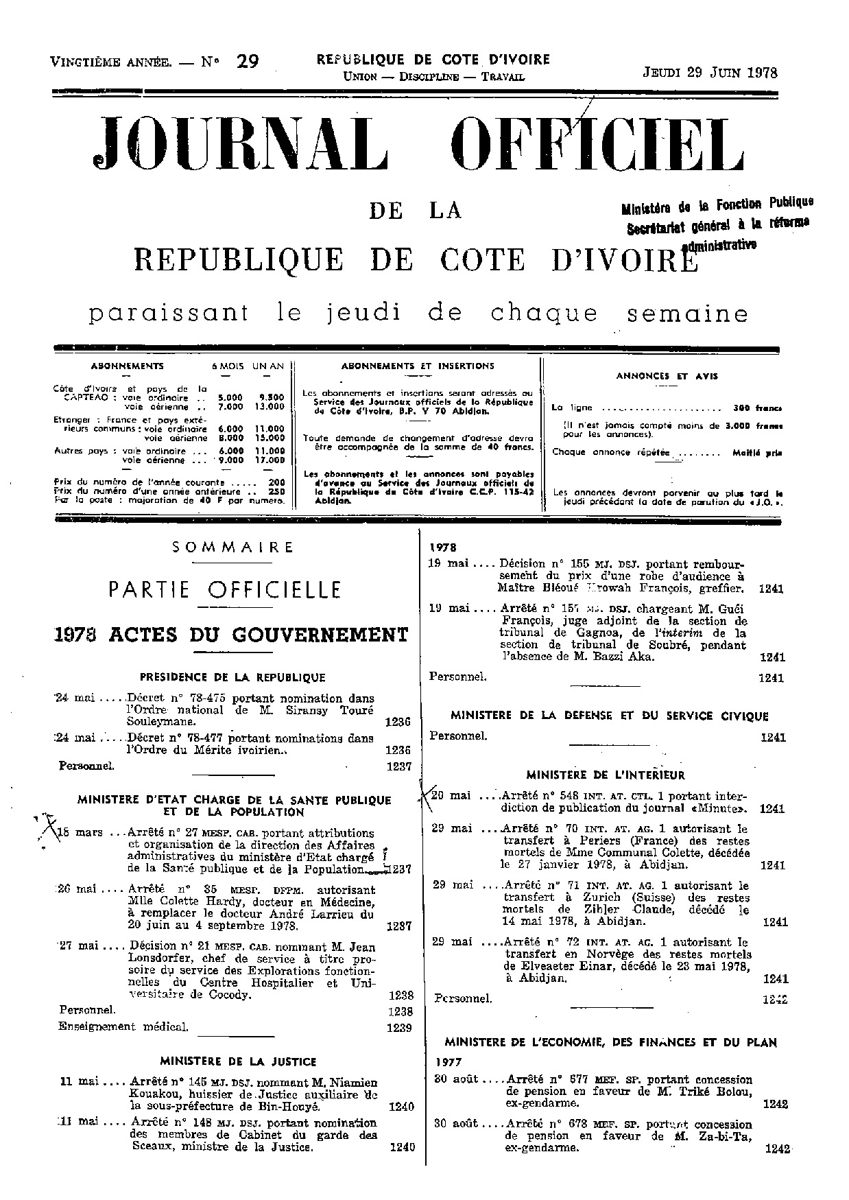 JO 1978-029
