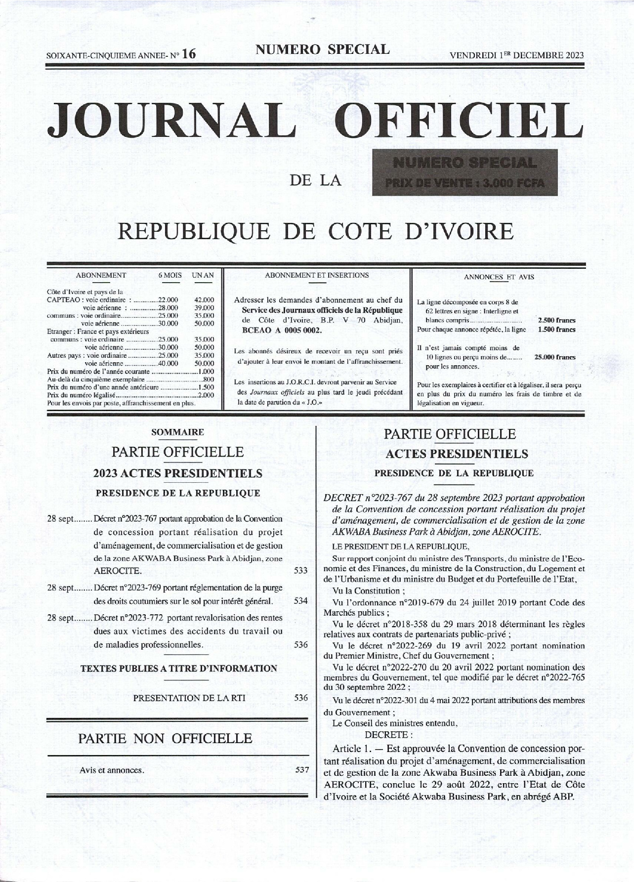 JO 2023-016