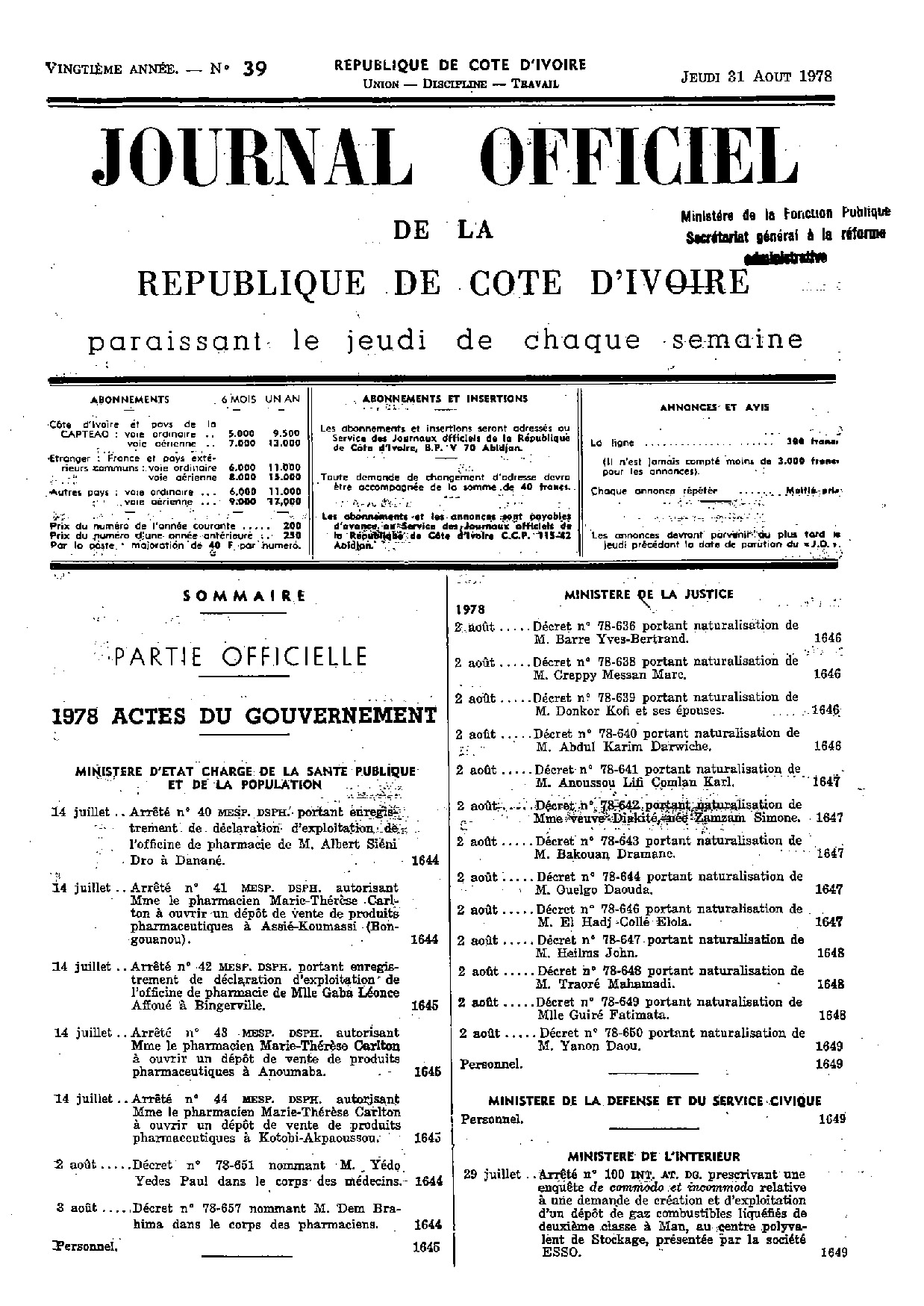 JO 1978-039