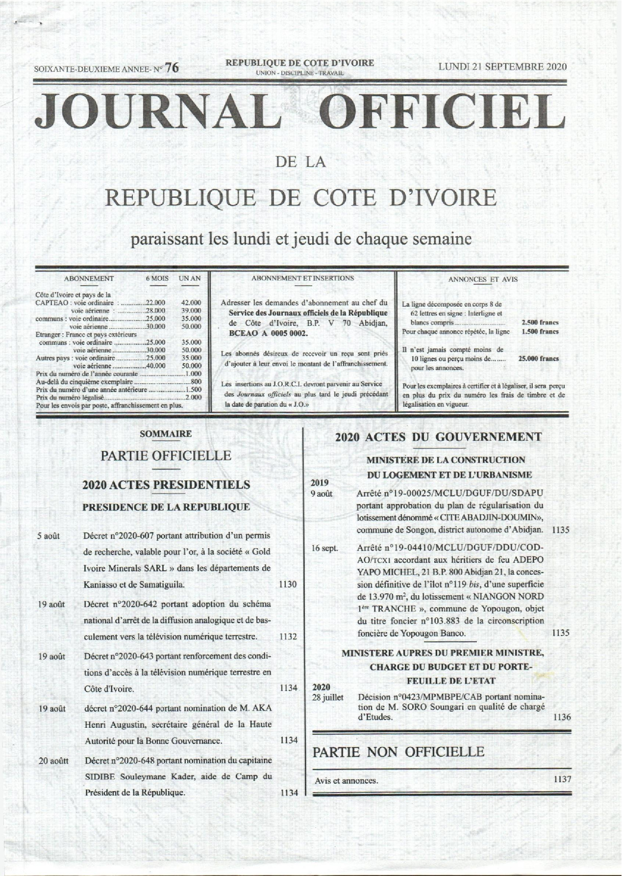 JO 2020-076