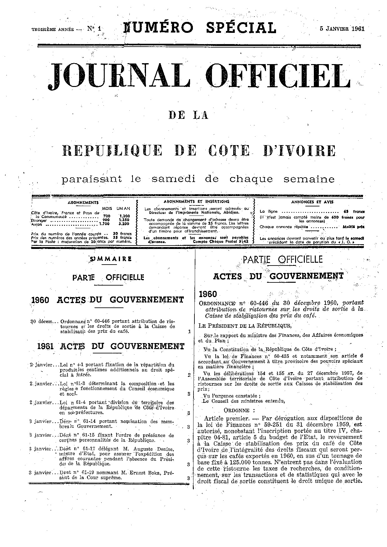 JO 1961-001