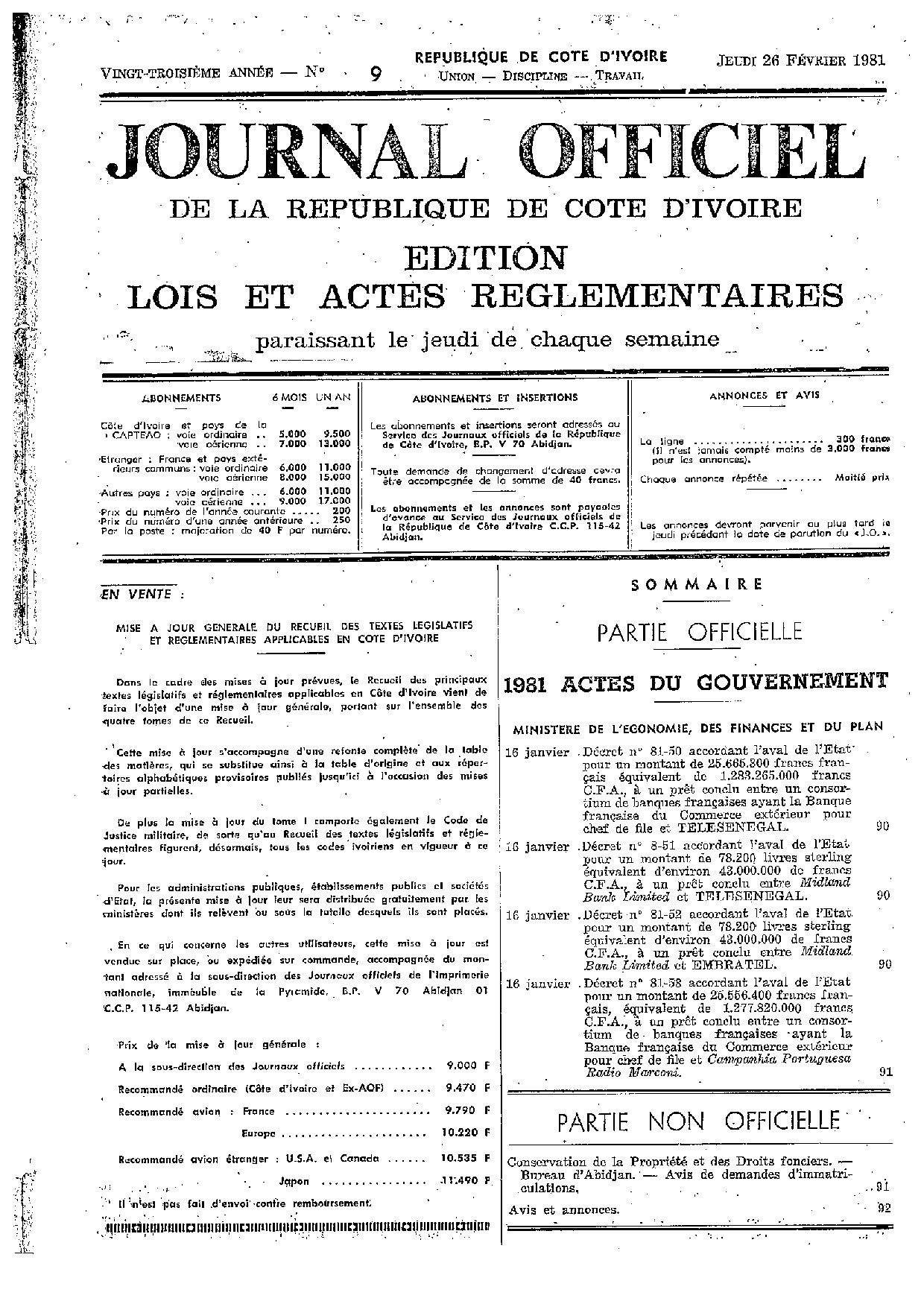 JO 1981-009