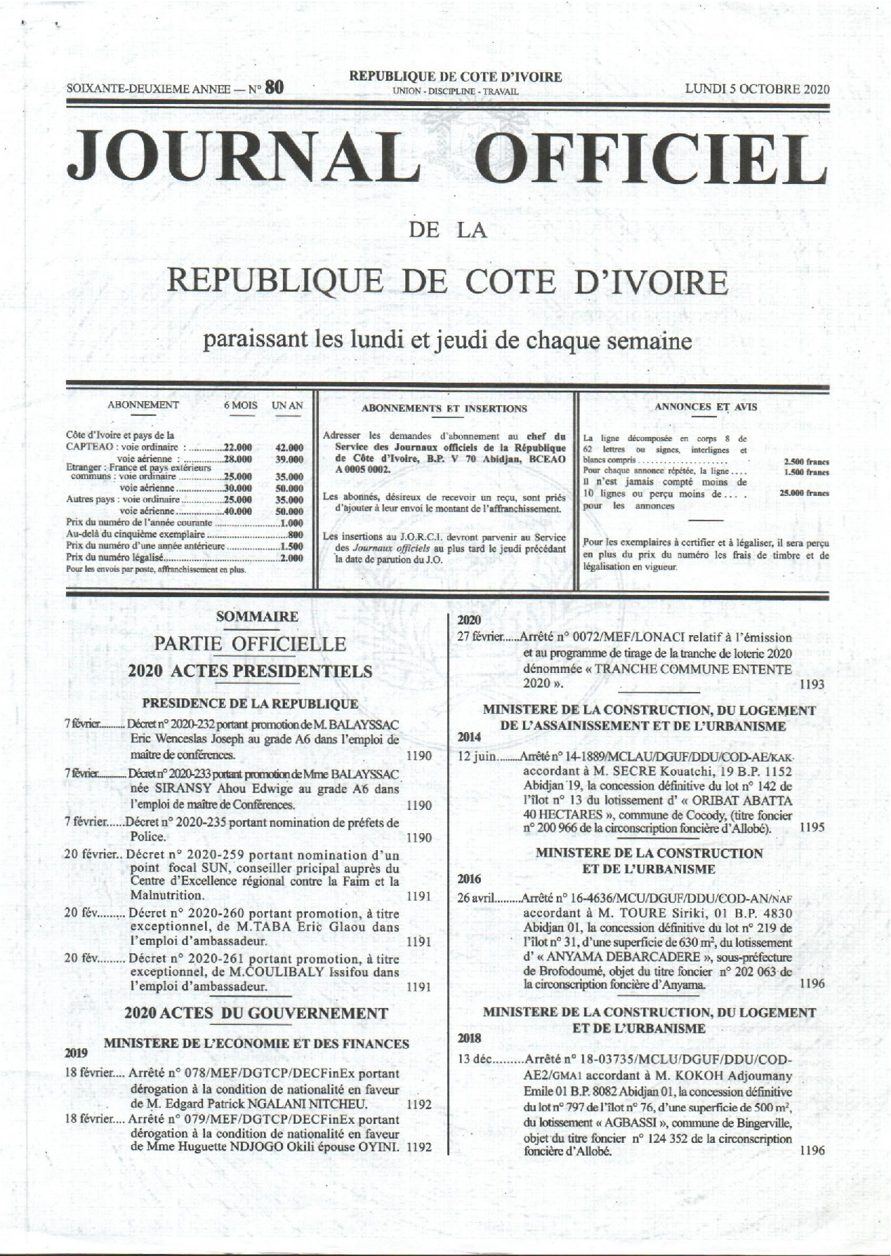 JO 2020-080