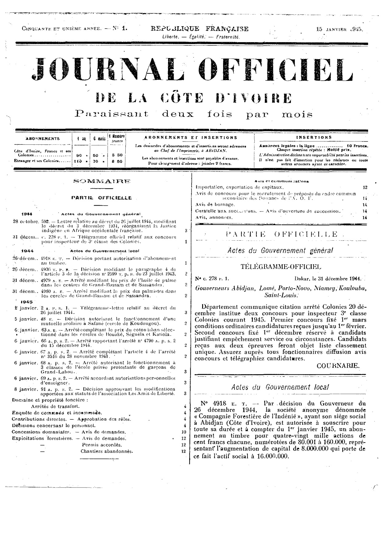 JO 1945-001 FRANCE_CI
