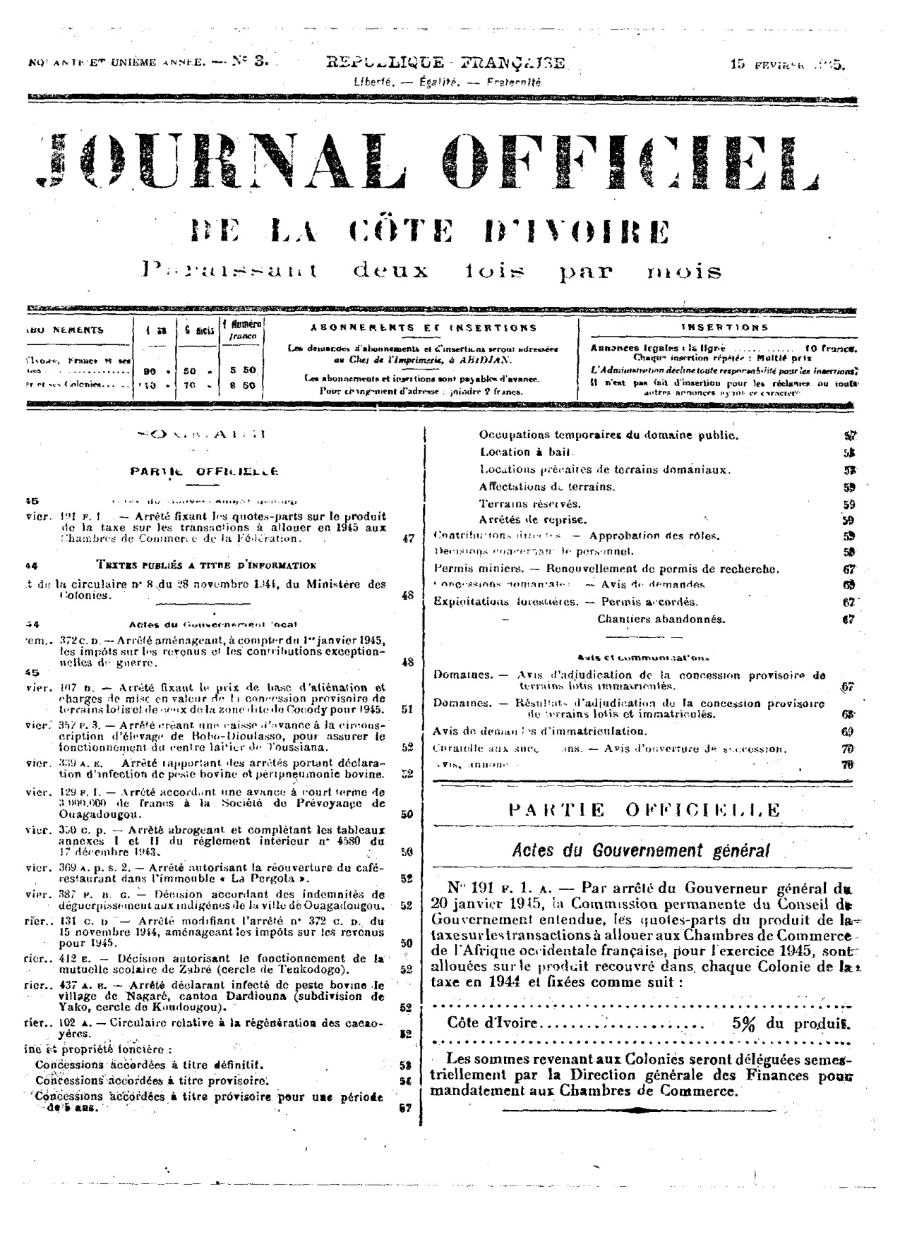 JO 1945-003 FRANCE_CI