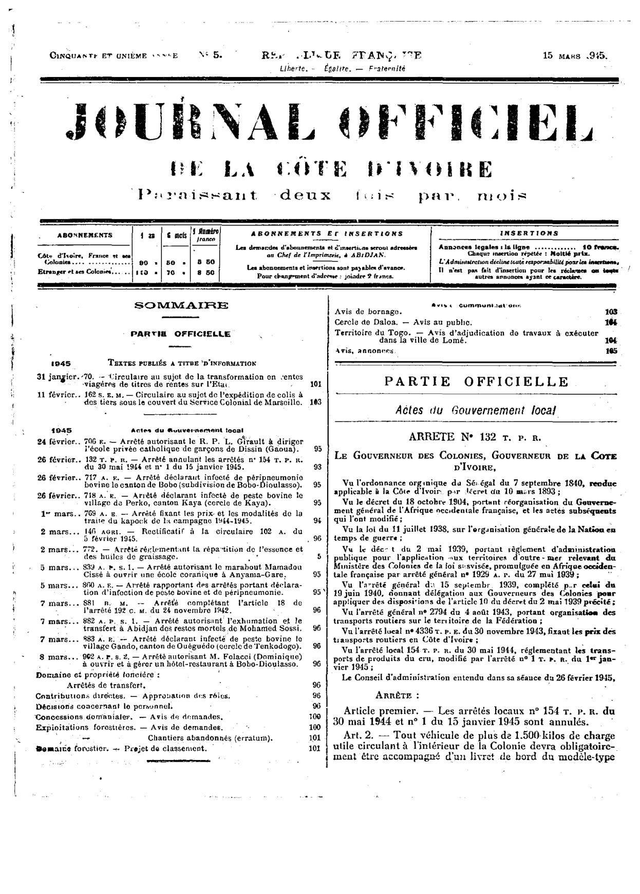 JO 1945-005 FRANCE_CI