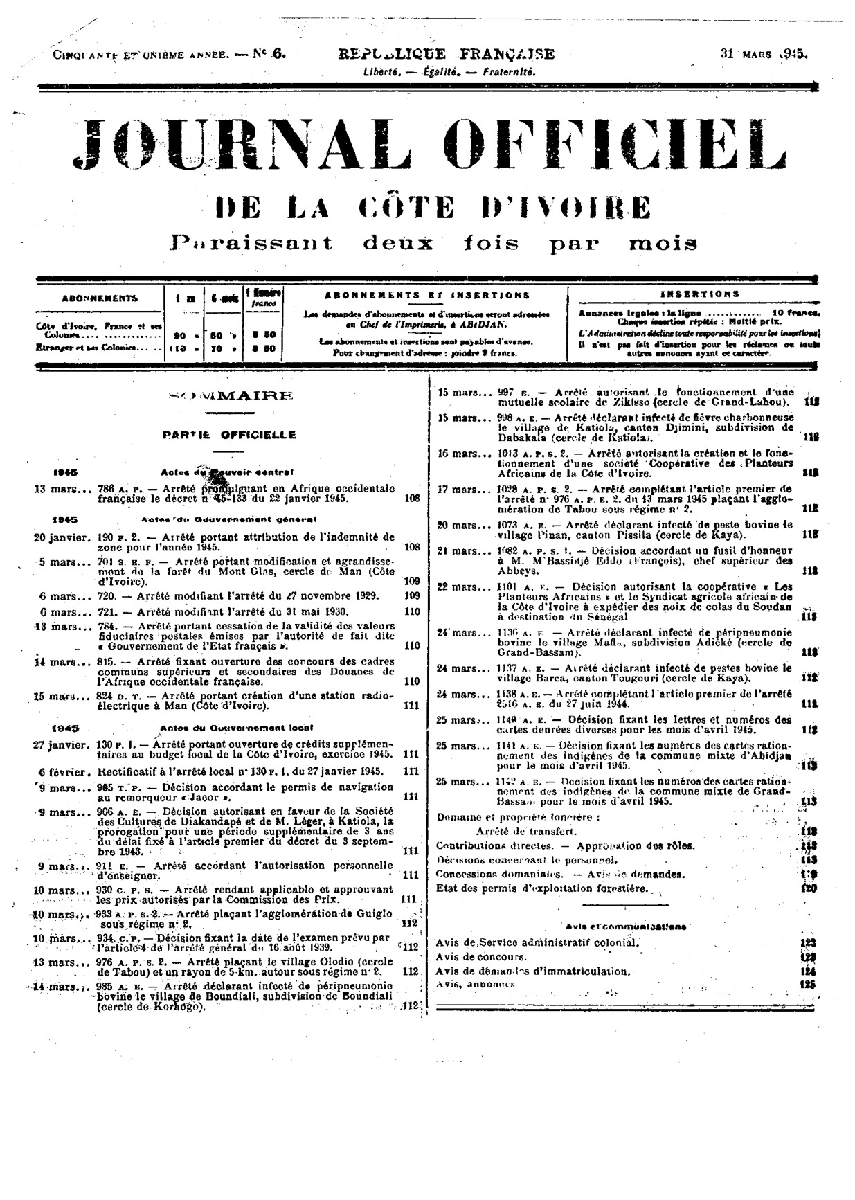 JO 1945-006 FRANCE_CI