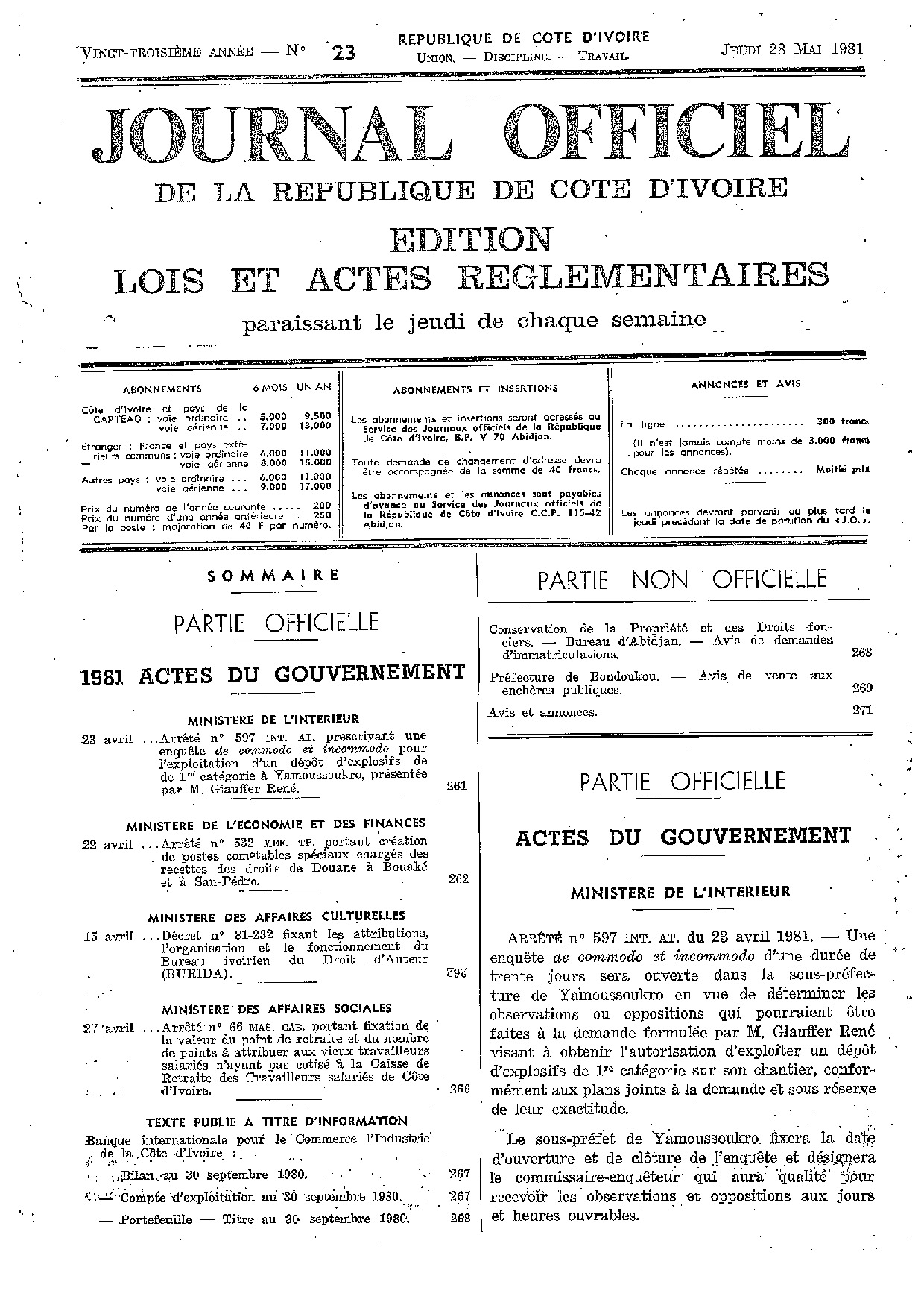 JO 1981-023