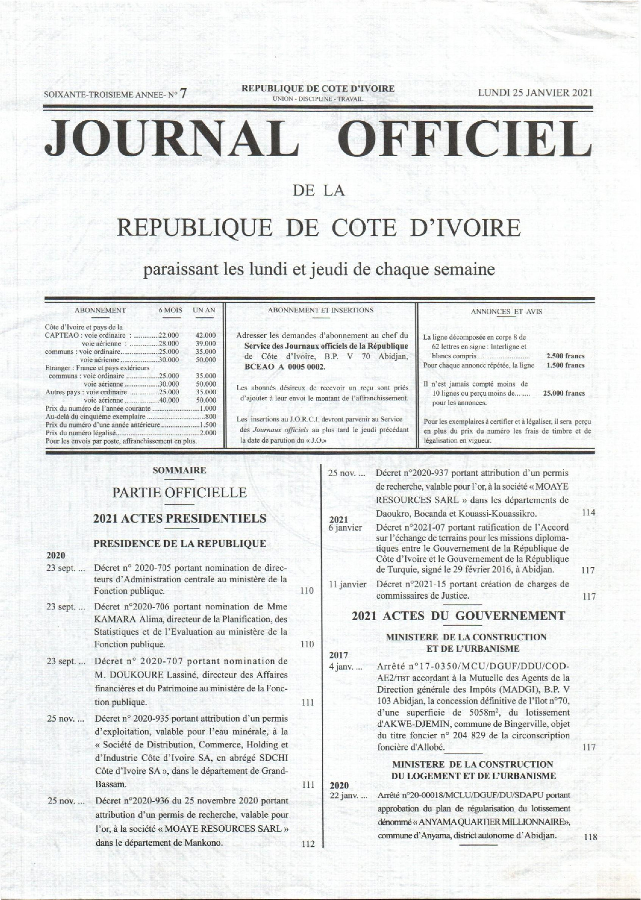 JO 2021-007