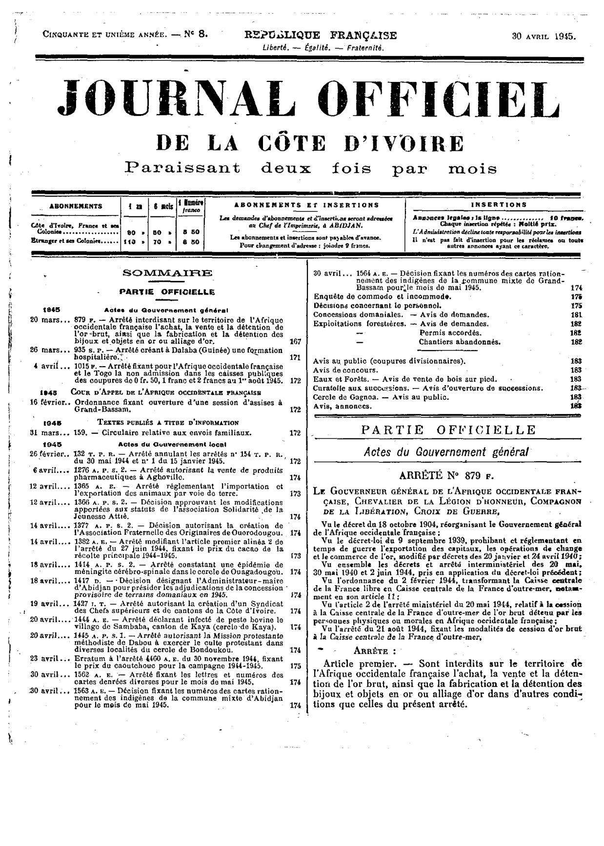 JO 1945-008 FRANCE_CI