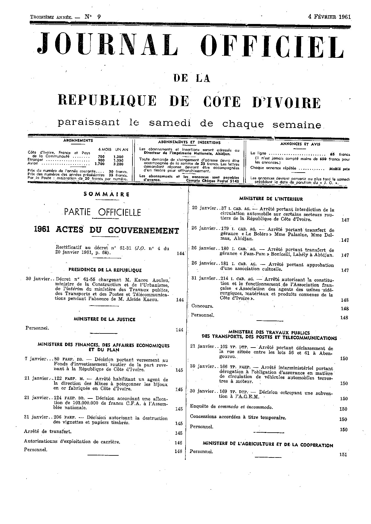 JO 1961-009