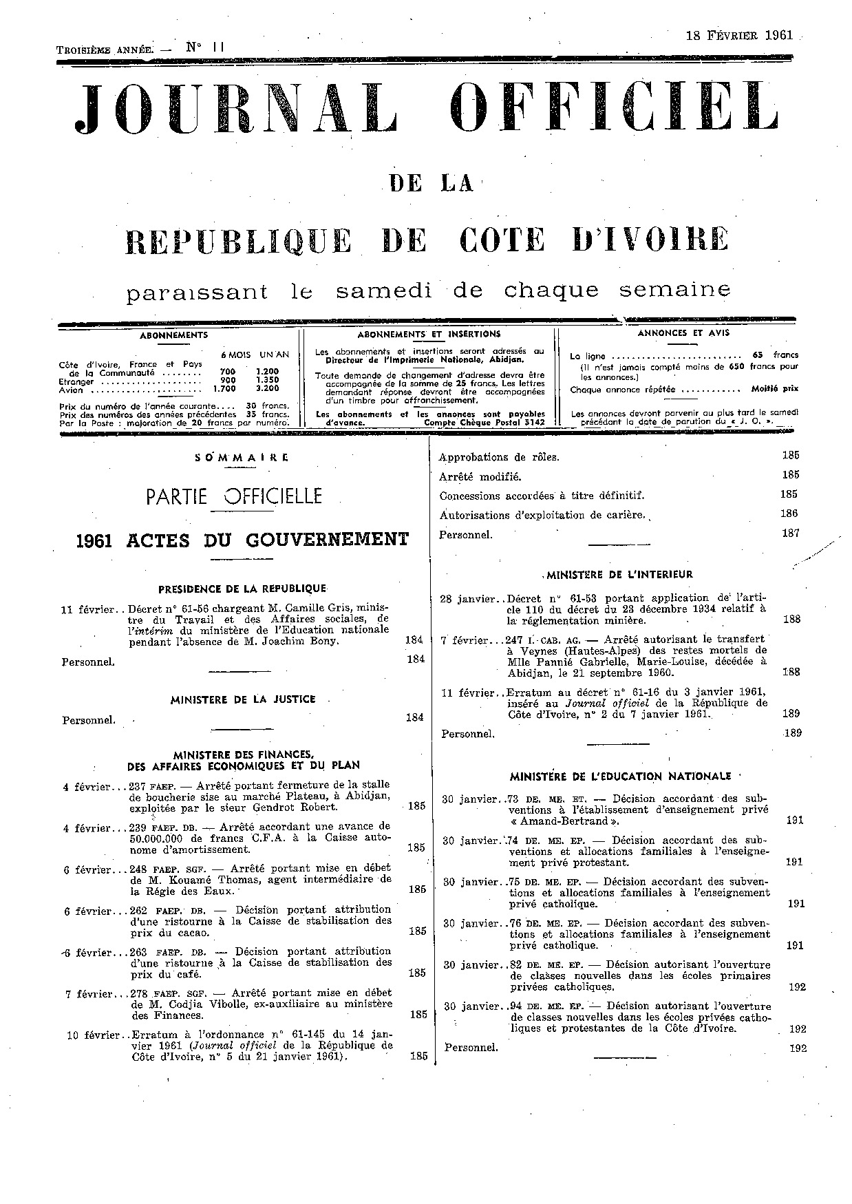 JO 1961-011