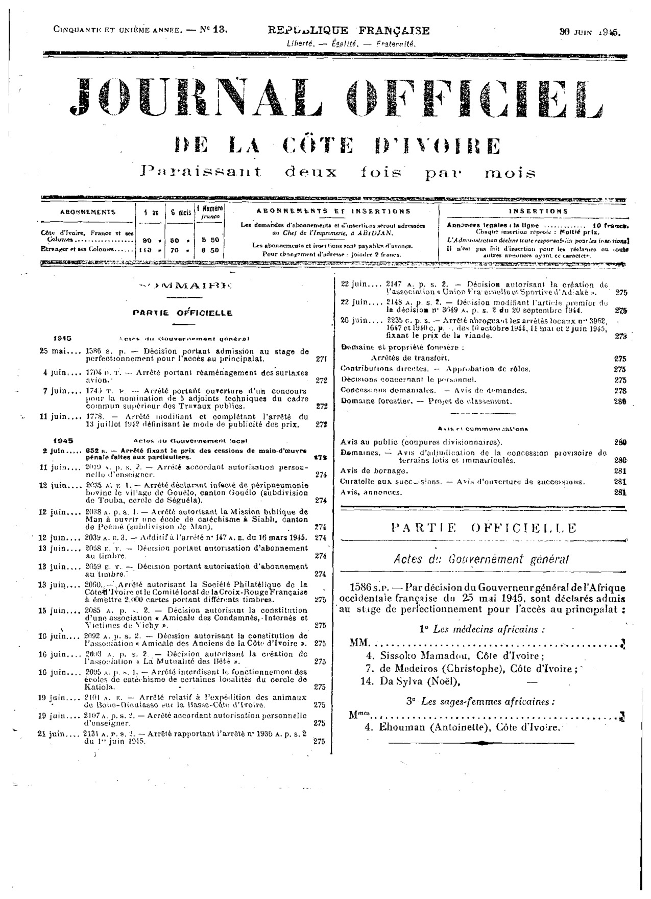 JO 1945-013 FRANCE_CI