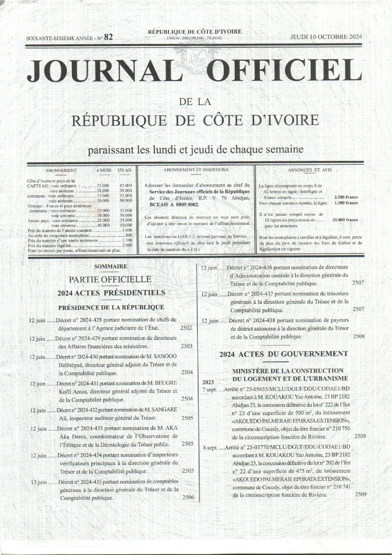 JO 2024-082