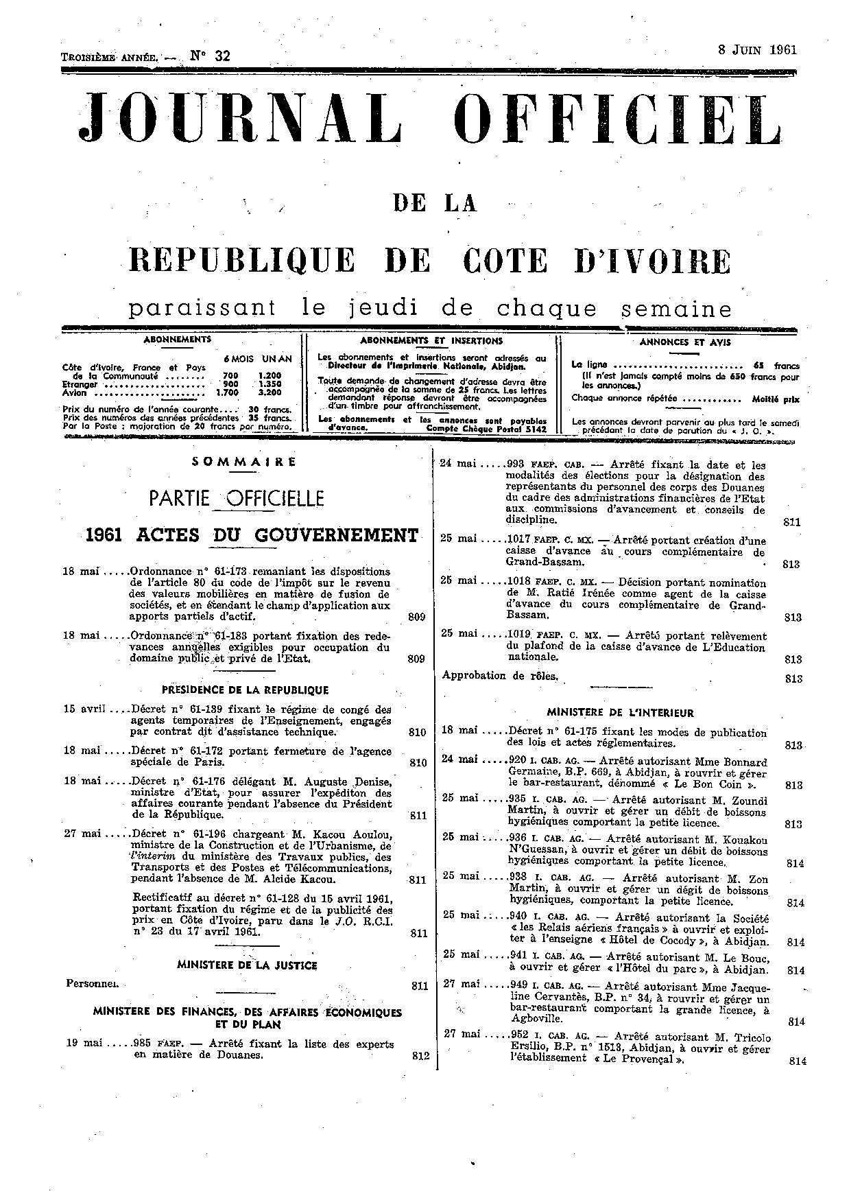 JO 1961-032