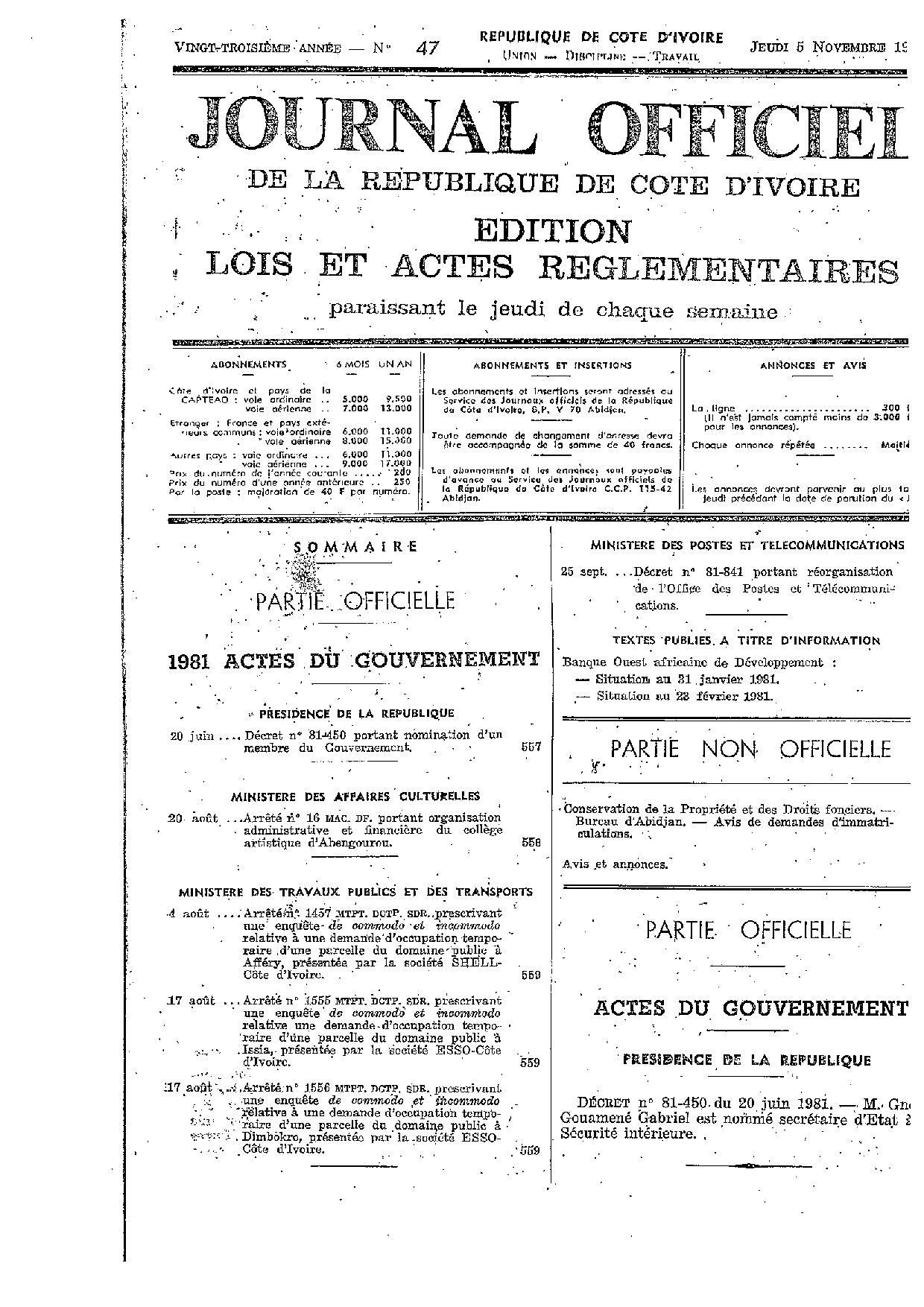 JO 1981-047