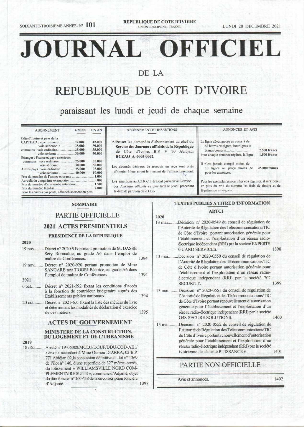 JO 2021-101