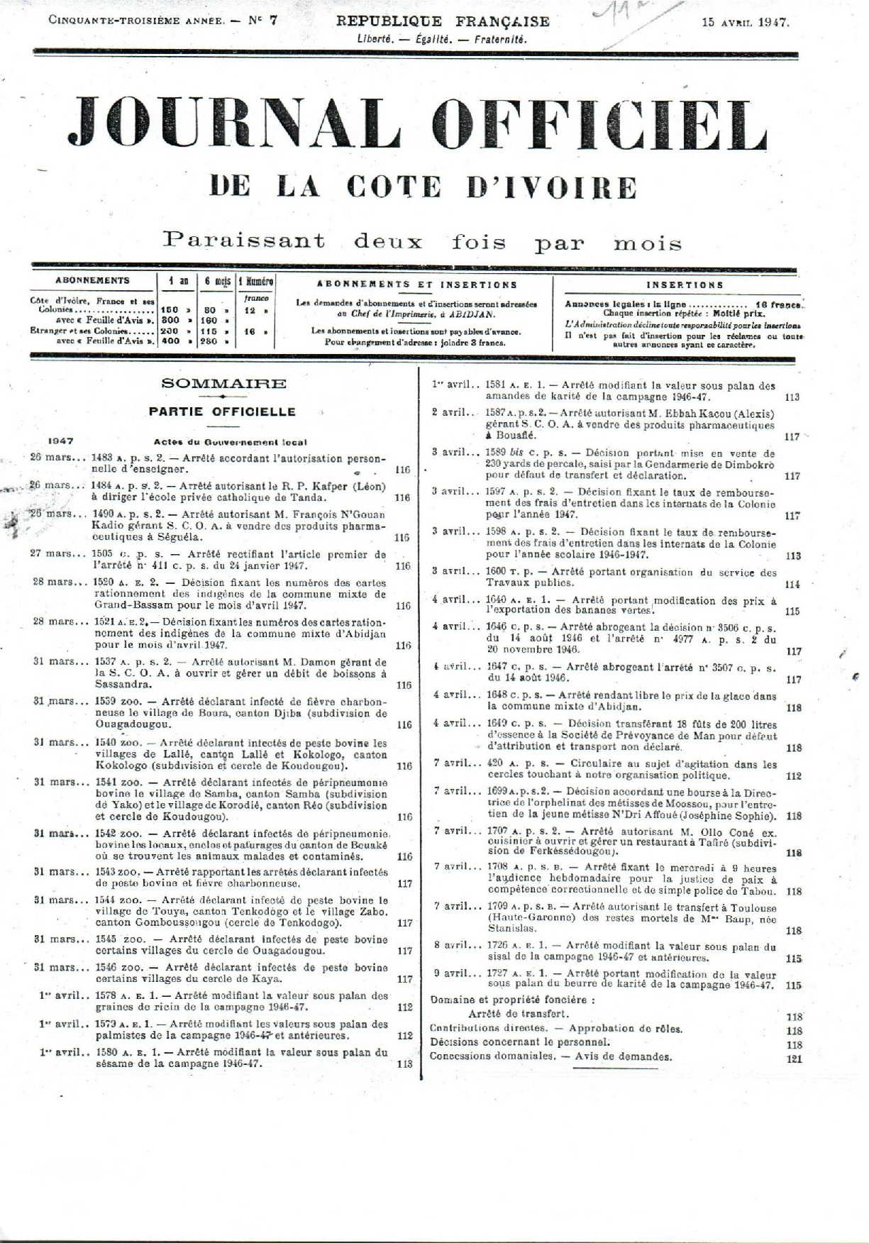 JO 1947-007