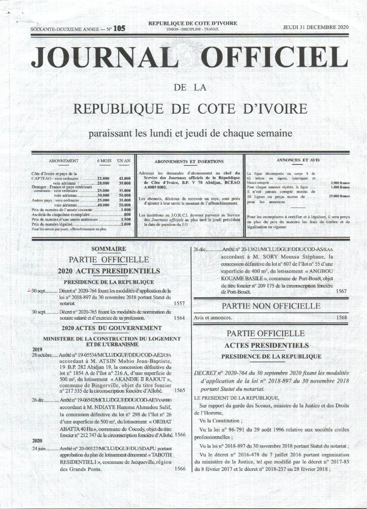 JO 2020-105