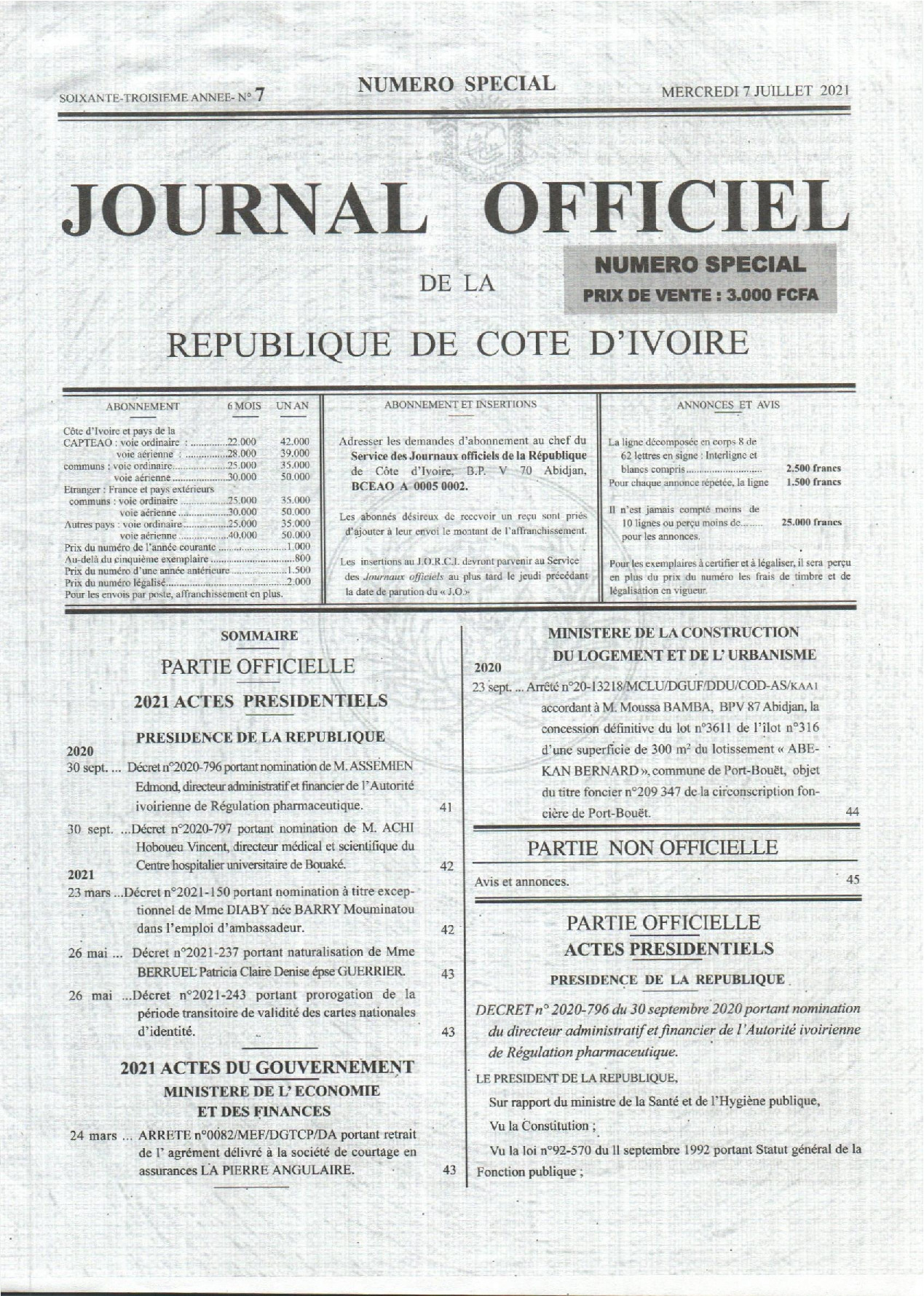 JO 2021-007
