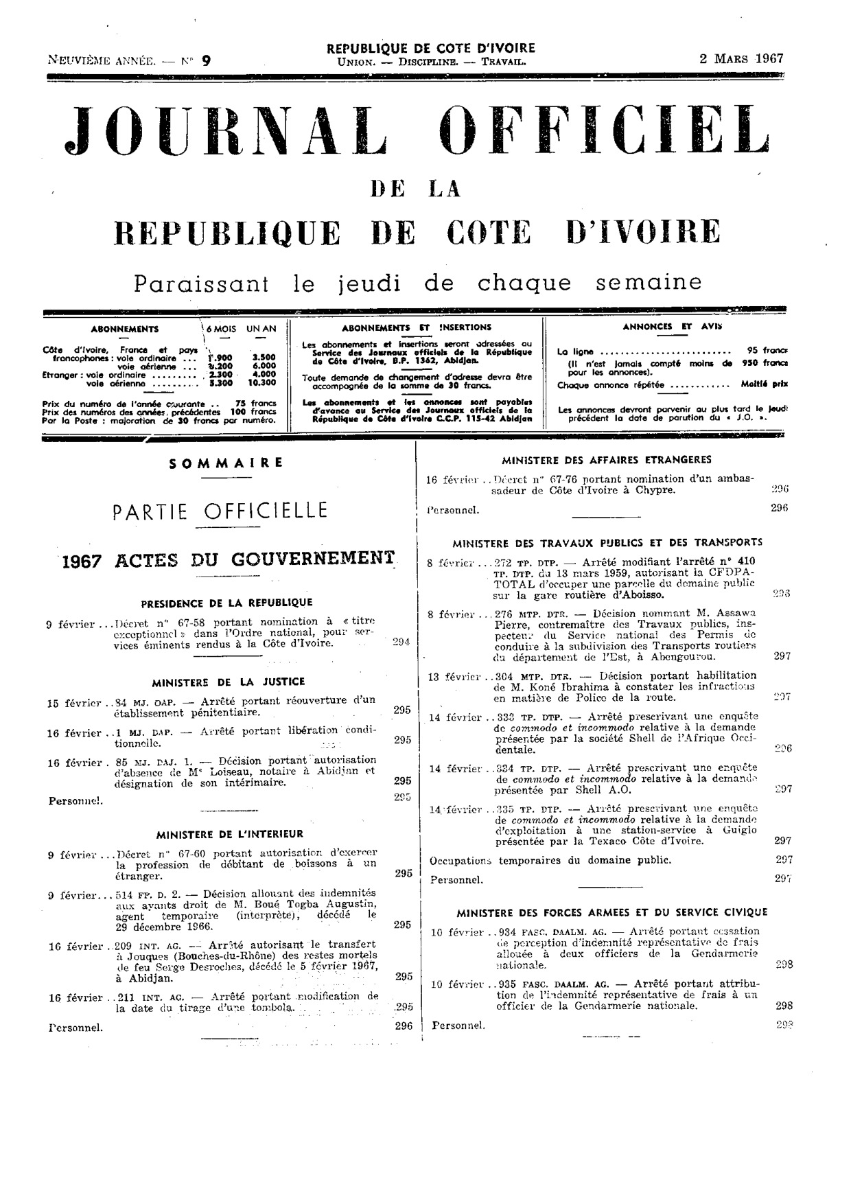 JO 1967-009