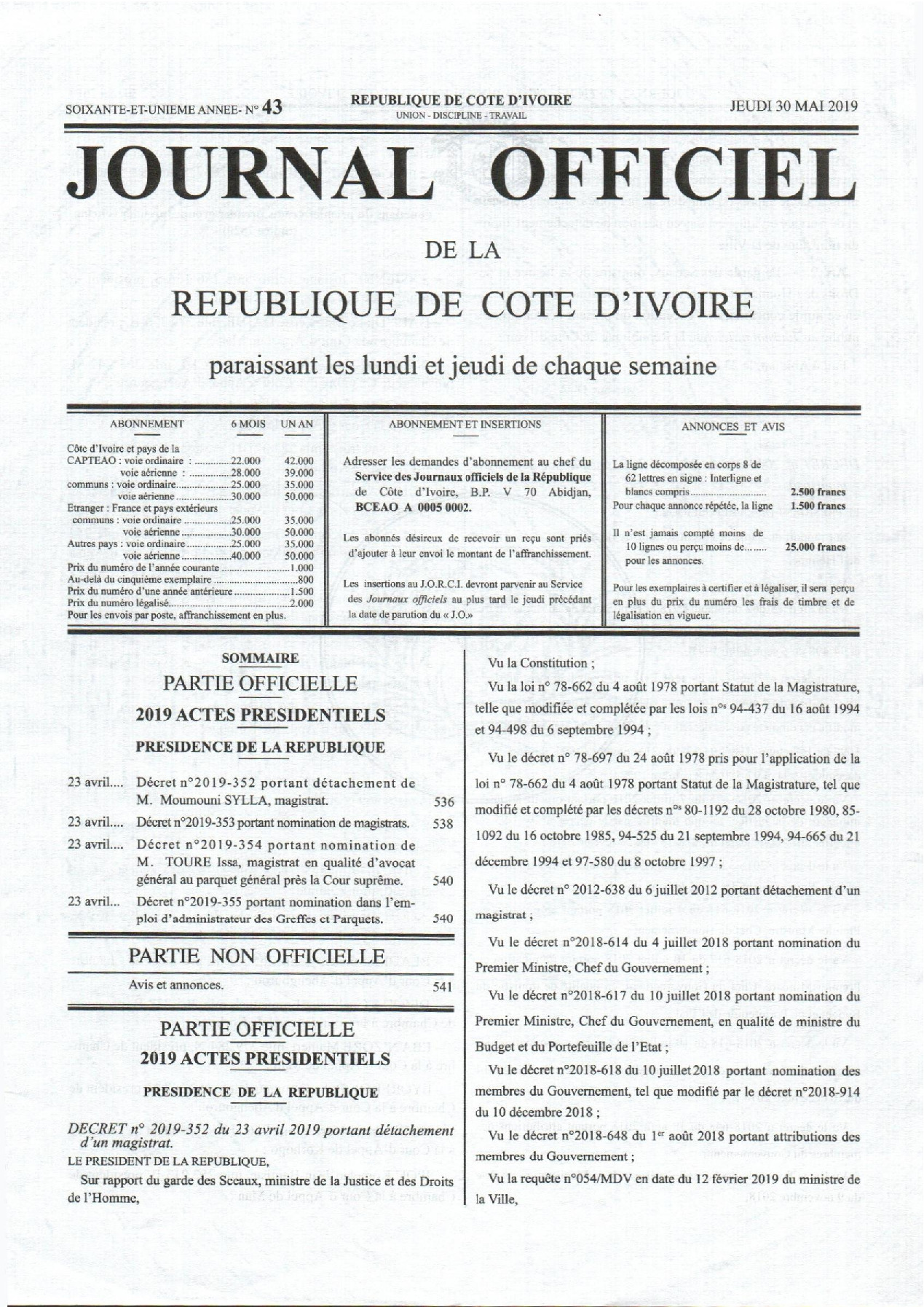 JO 2019-043