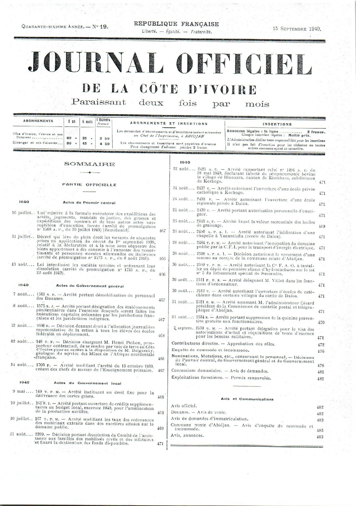 JO 1940-19