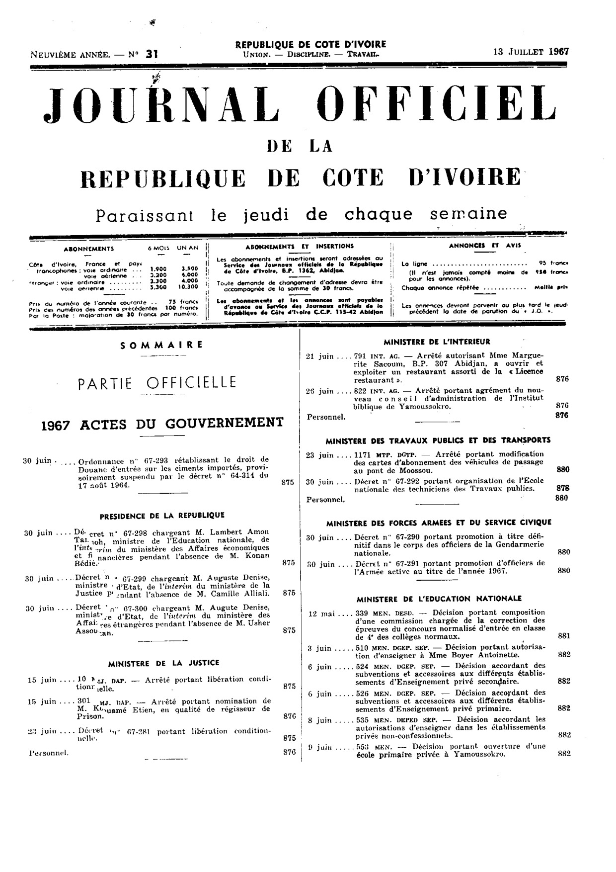 JO 1967-031