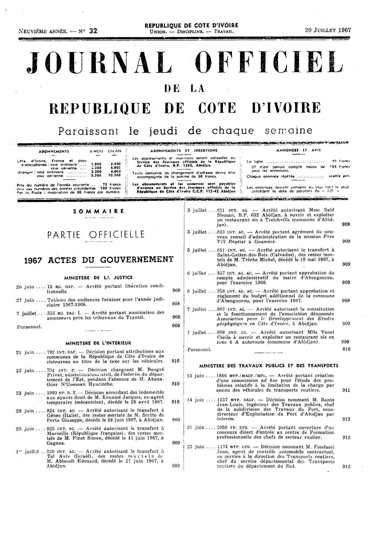 JO 1967-032