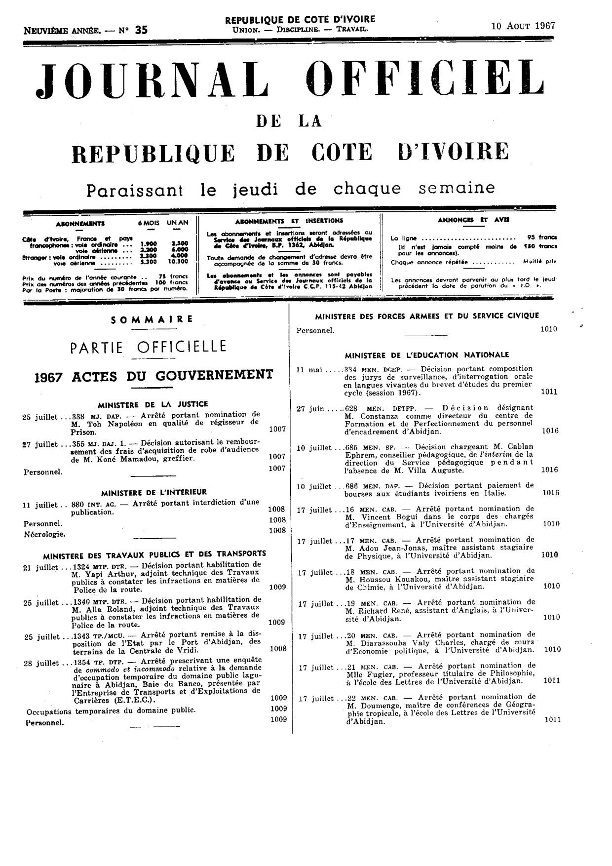 JO 1967-035