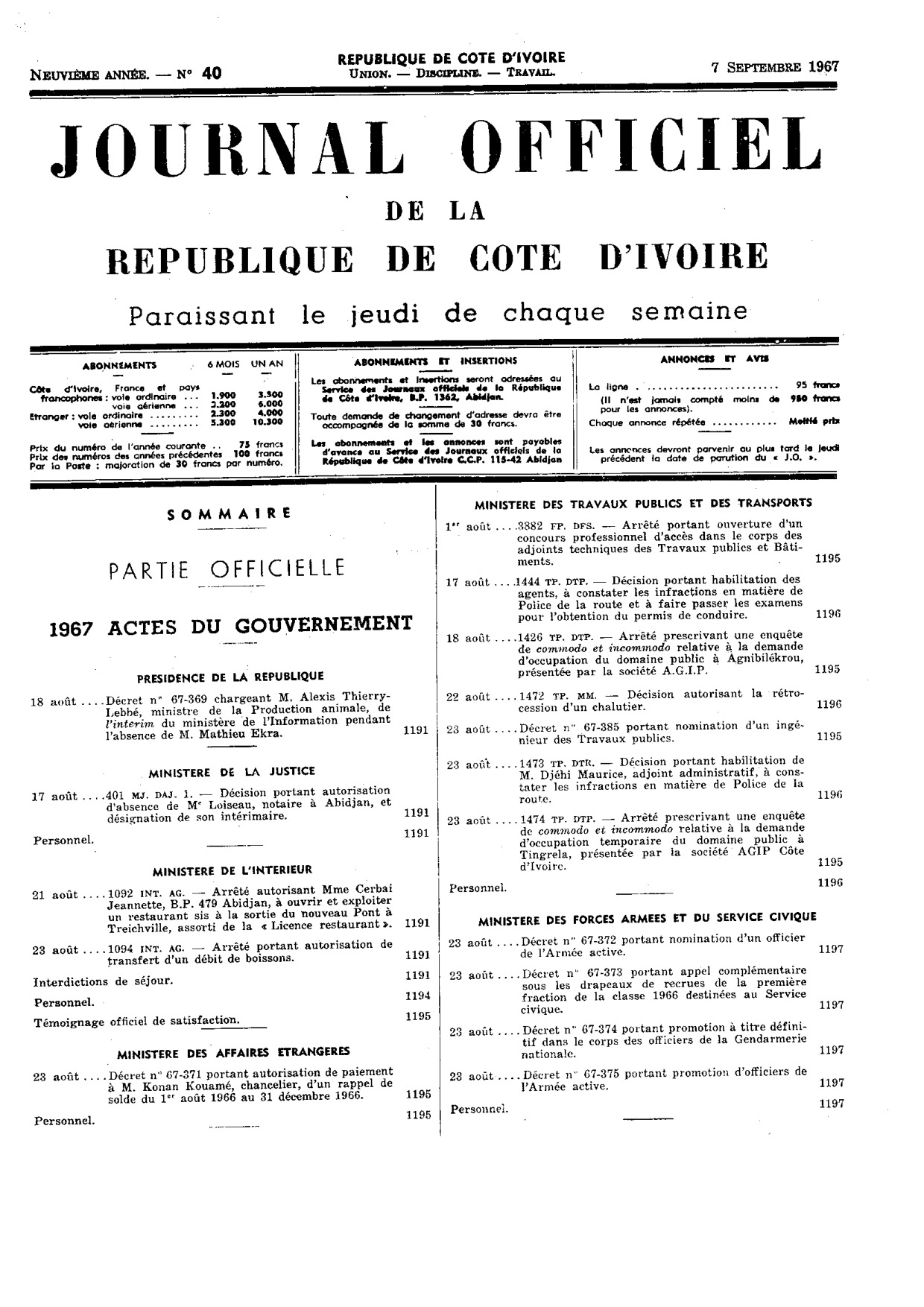 JO 1967-040
