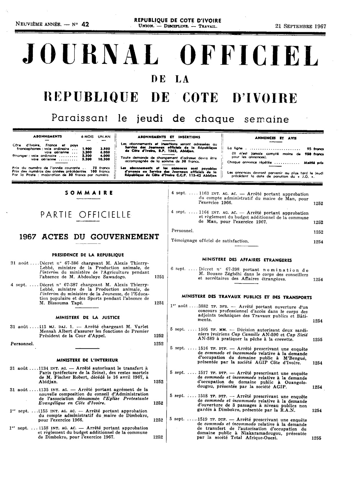 JO 1967-042